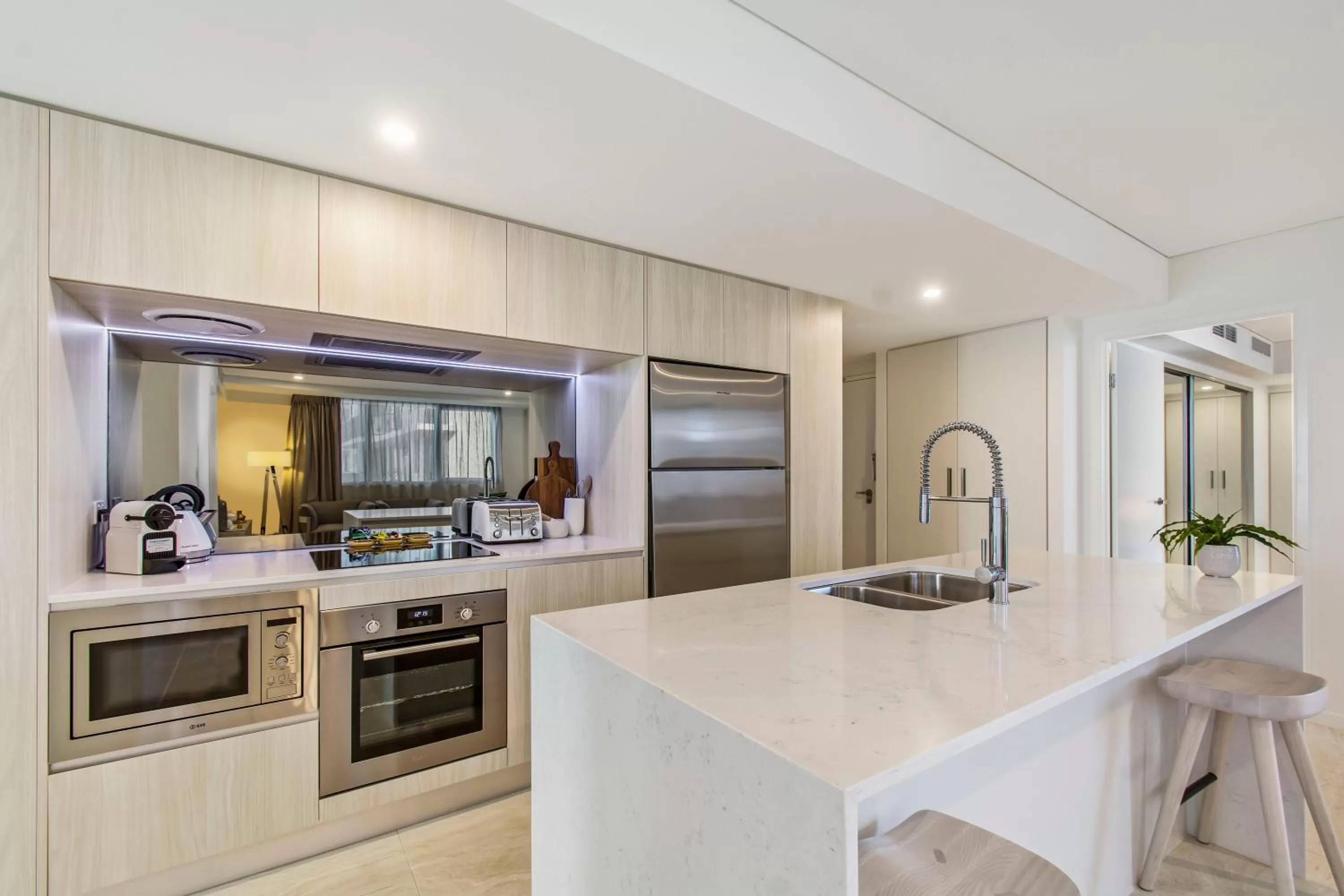 Kitchen or kitchenette in Breeze Mooloolaba, Ascend Hotel Collection