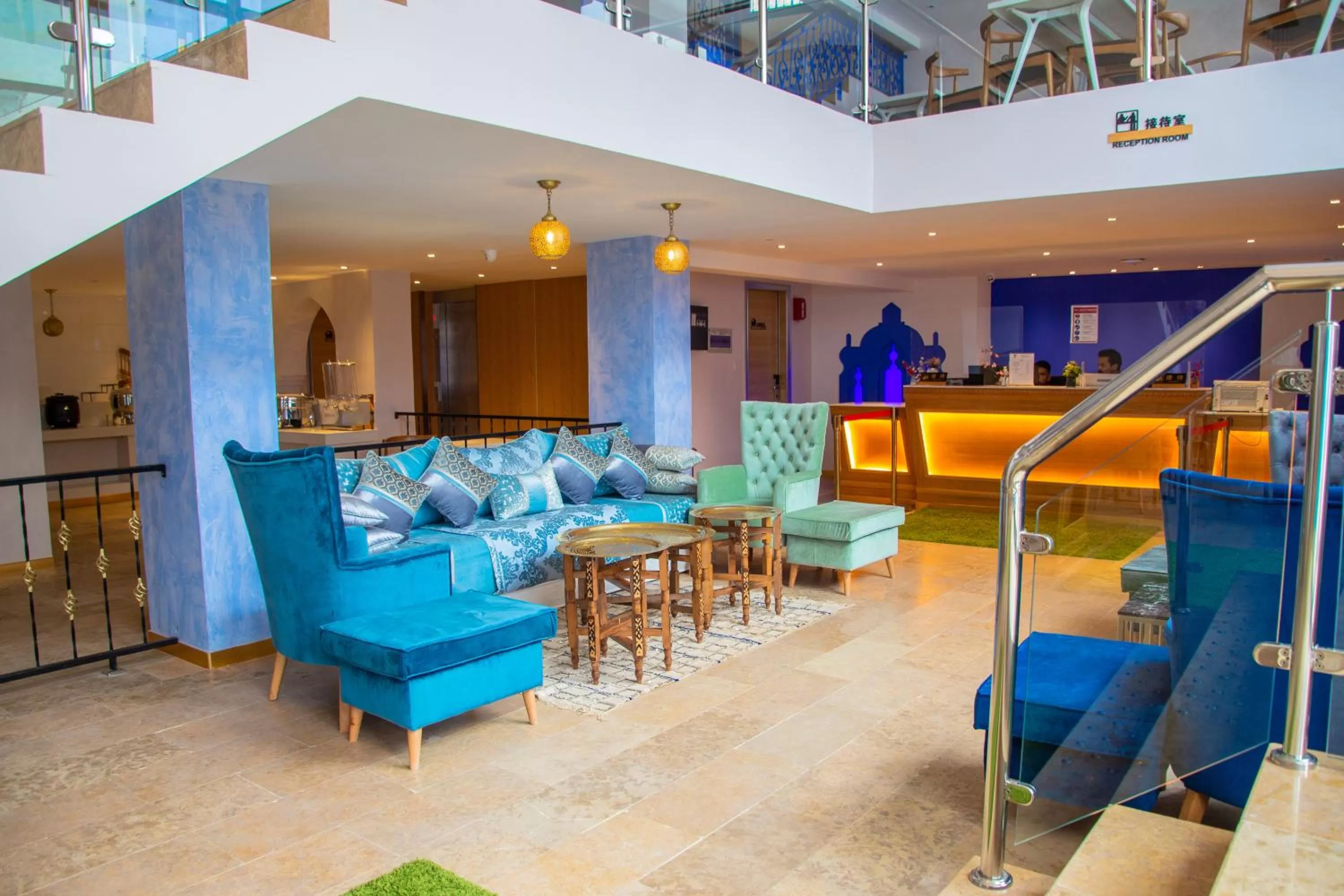 Lobby or reception in VANCII Hotel