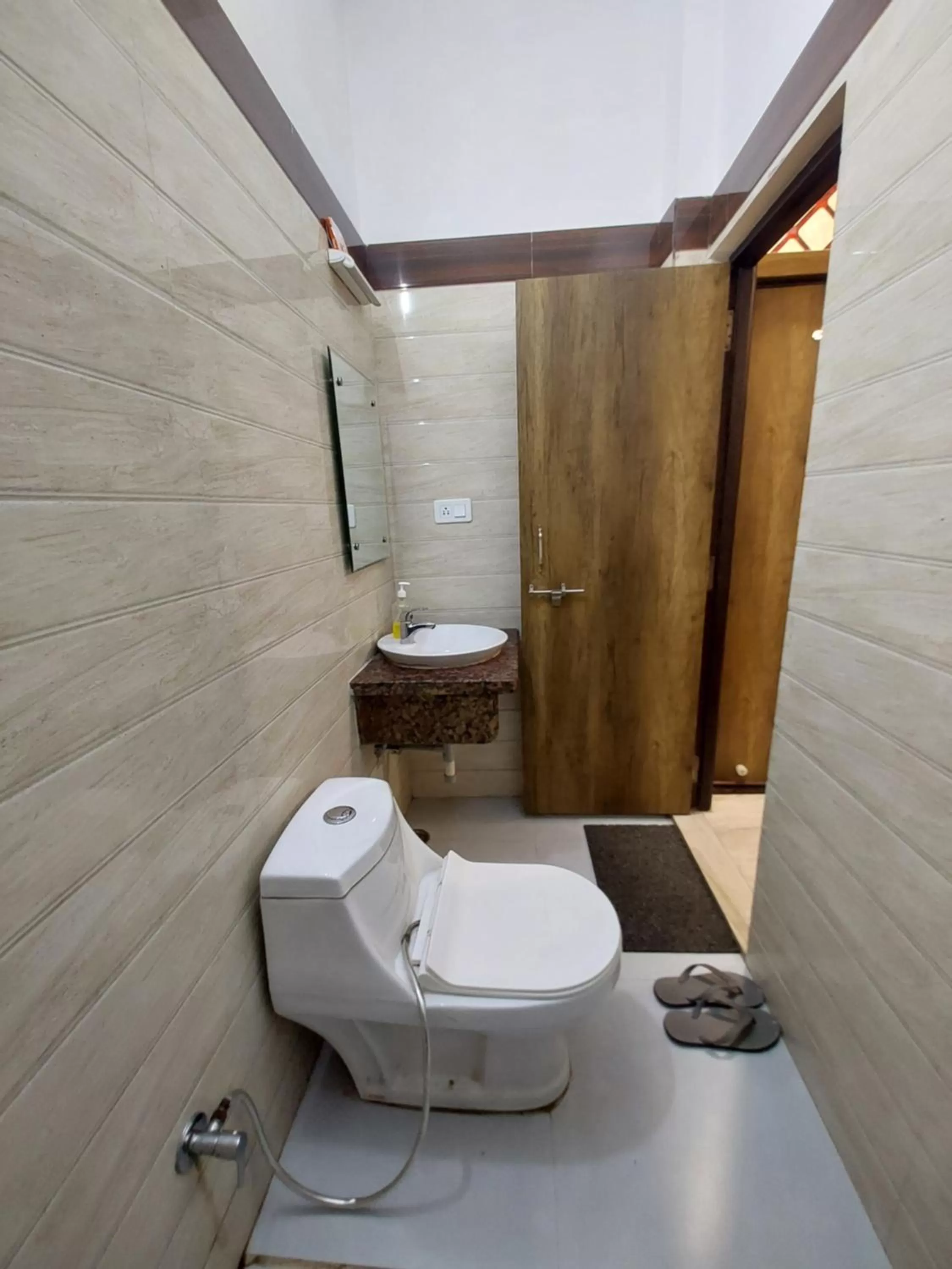 Toilet in Taj Nice Point Manage by Taj Sunrise Group