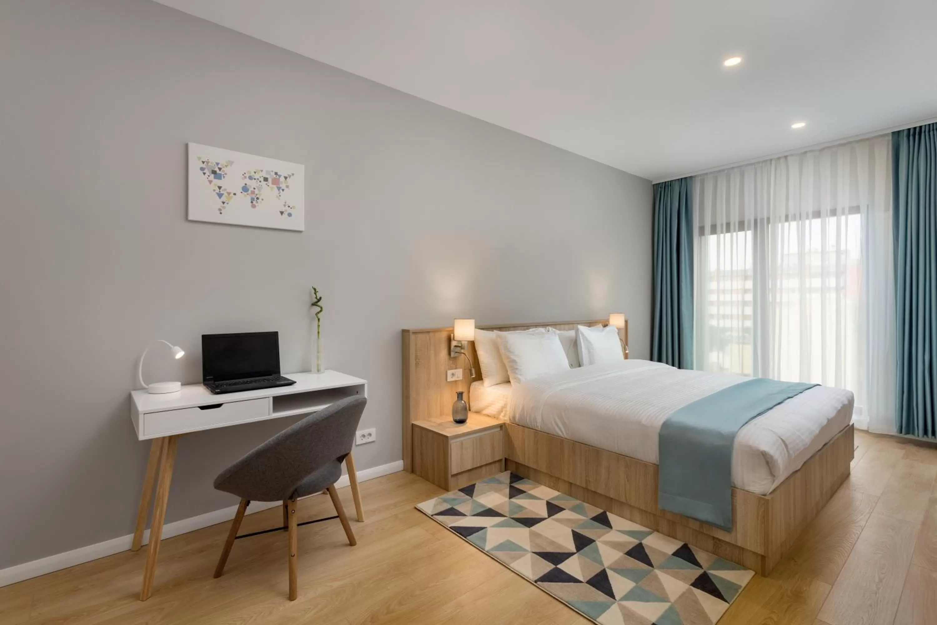 Bedroom, Bed in Athina Suites Hotel