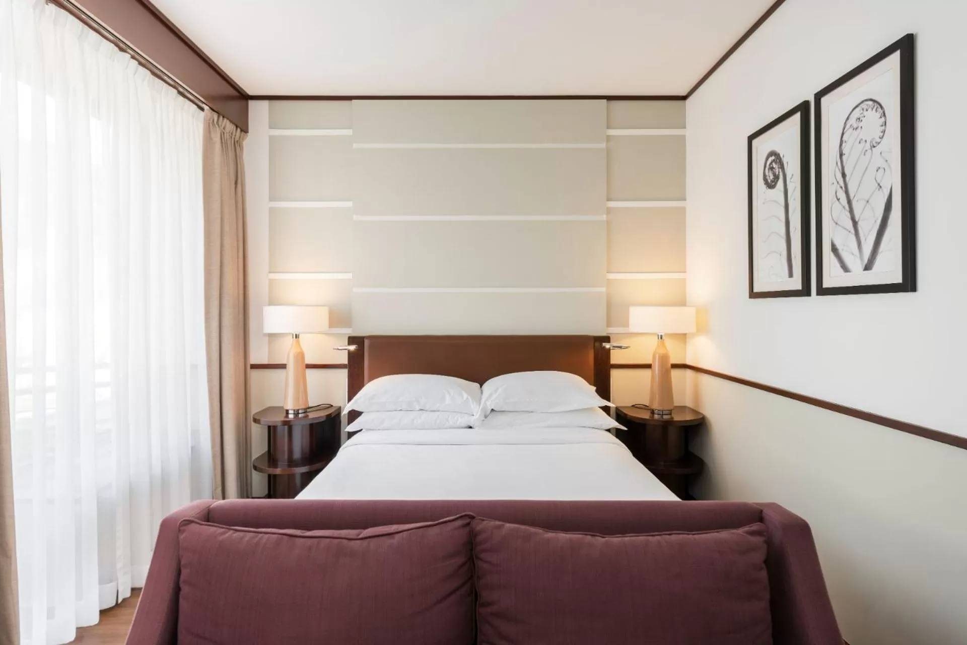 Bed in Terra Nostra Garden Hotel