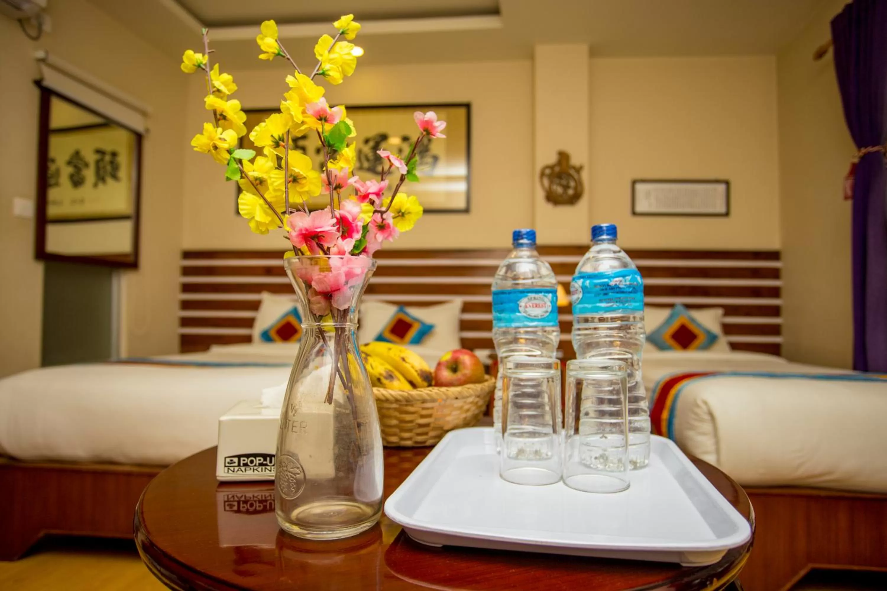 Drinks in Truly Asia Boutique Hotel