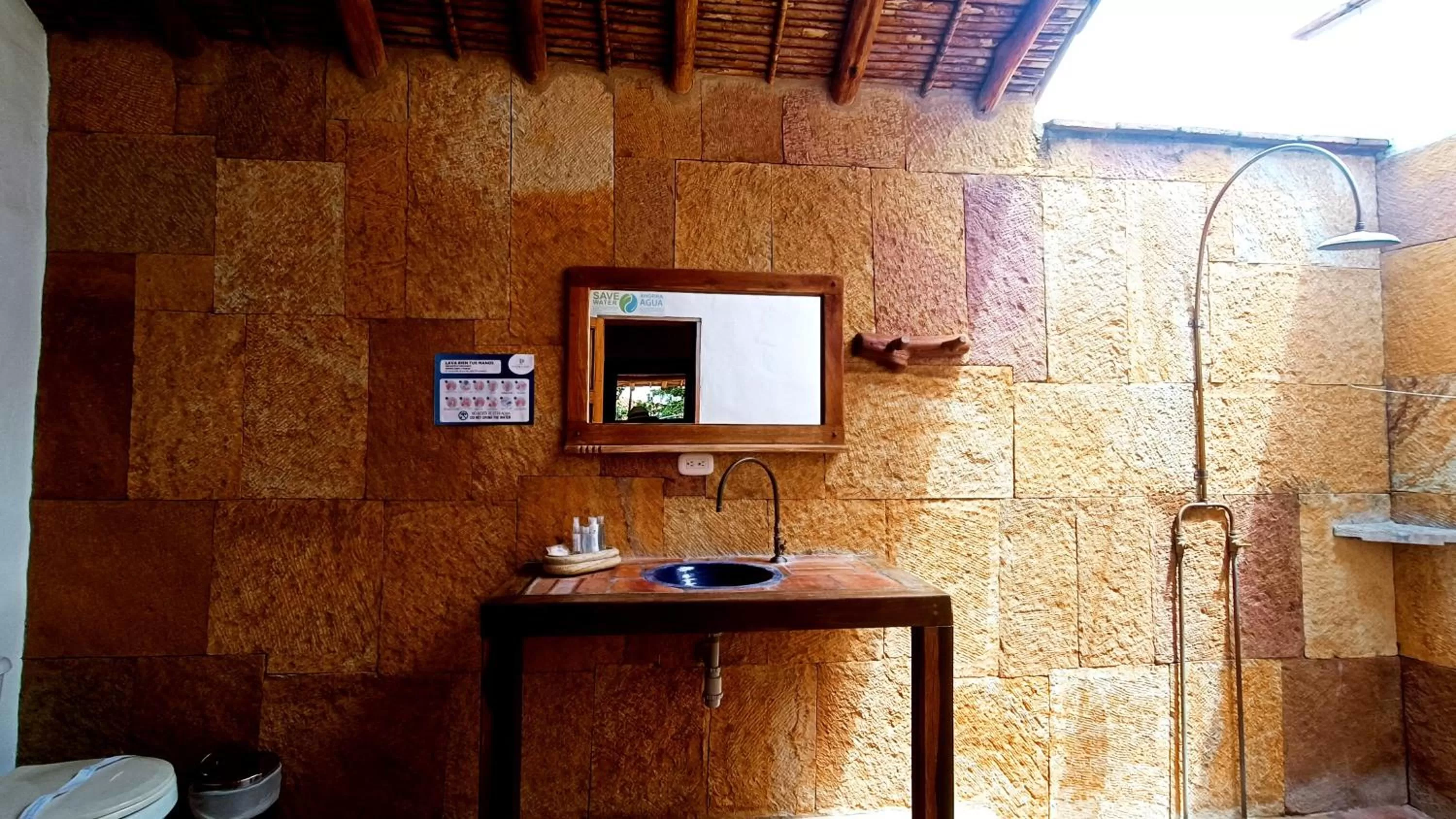 Bathroom in Hotel Finca Buenos Aires Barichara