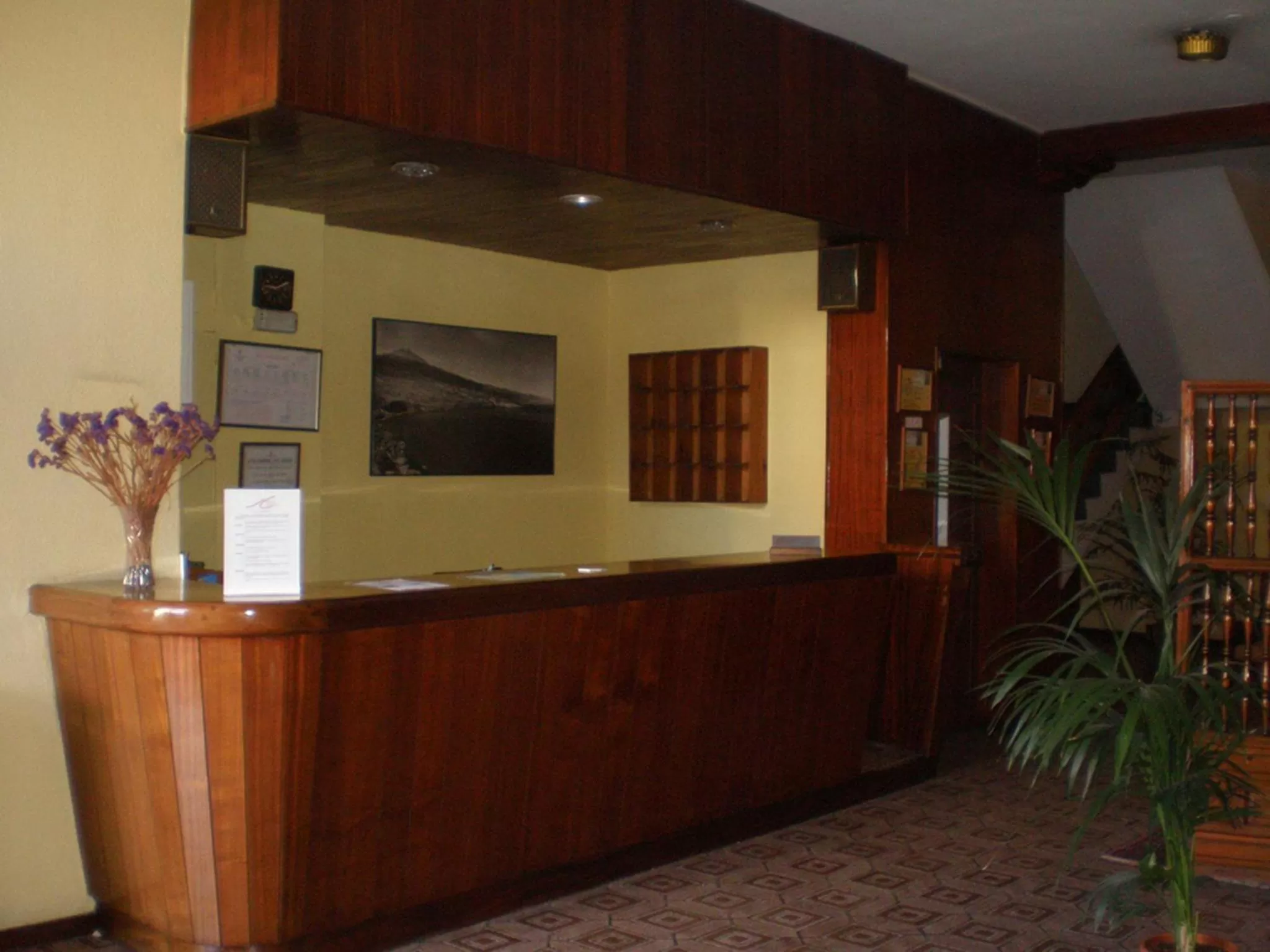 Lobby or reception in Hotel Tejuma