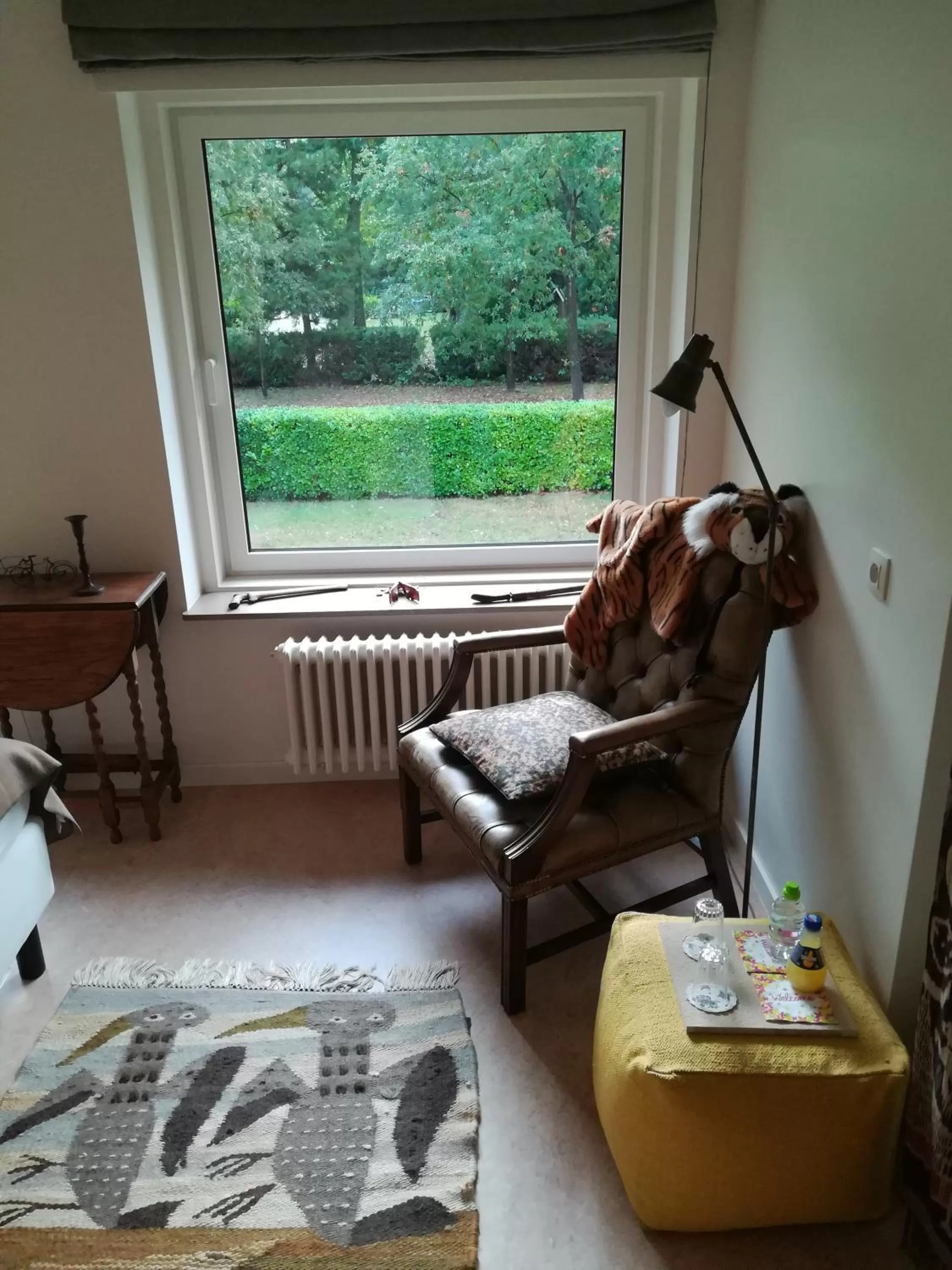 Garden view in B+B GOLF SCHILDE