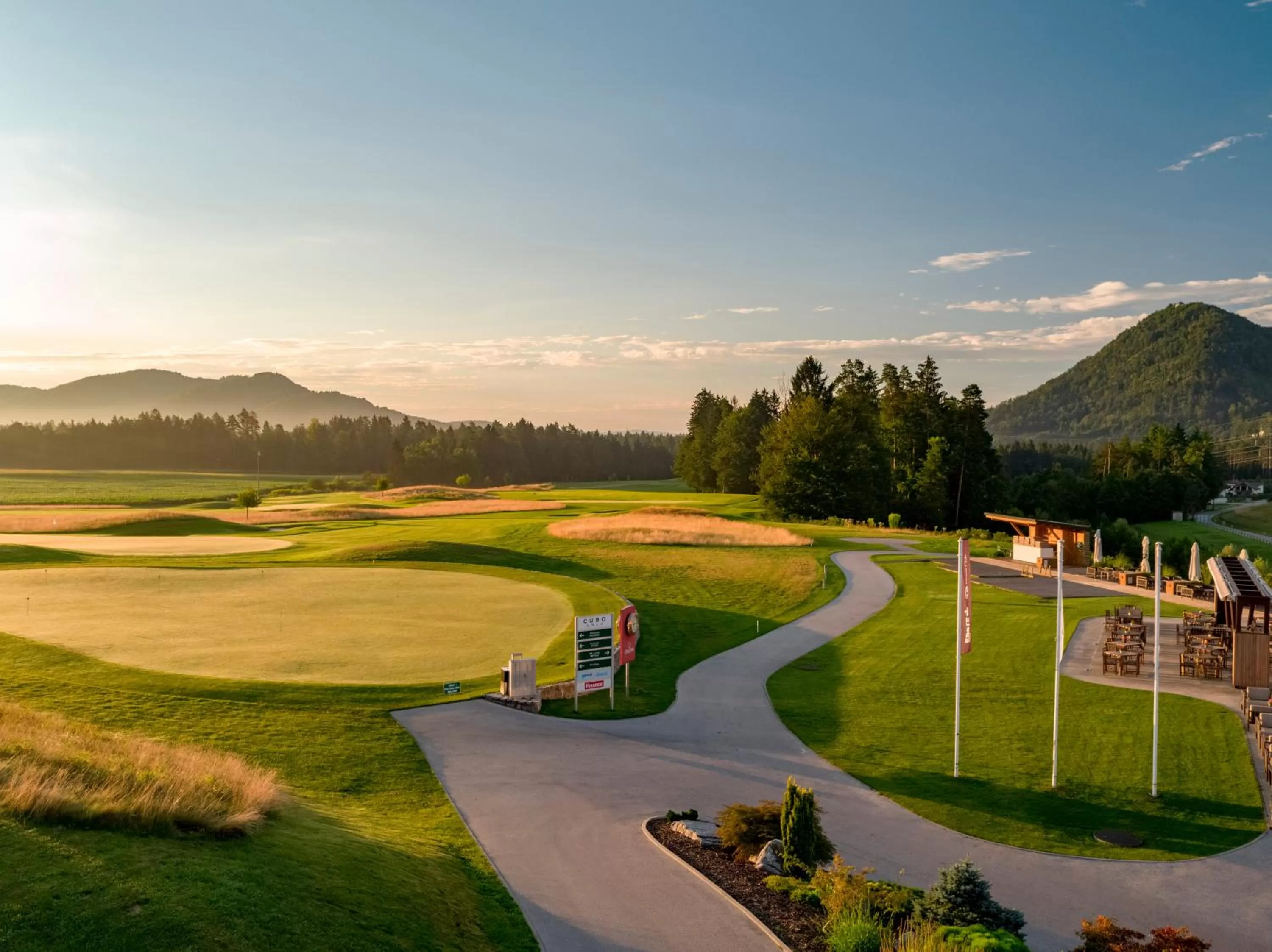 Golfcourse in Hotel Cubo