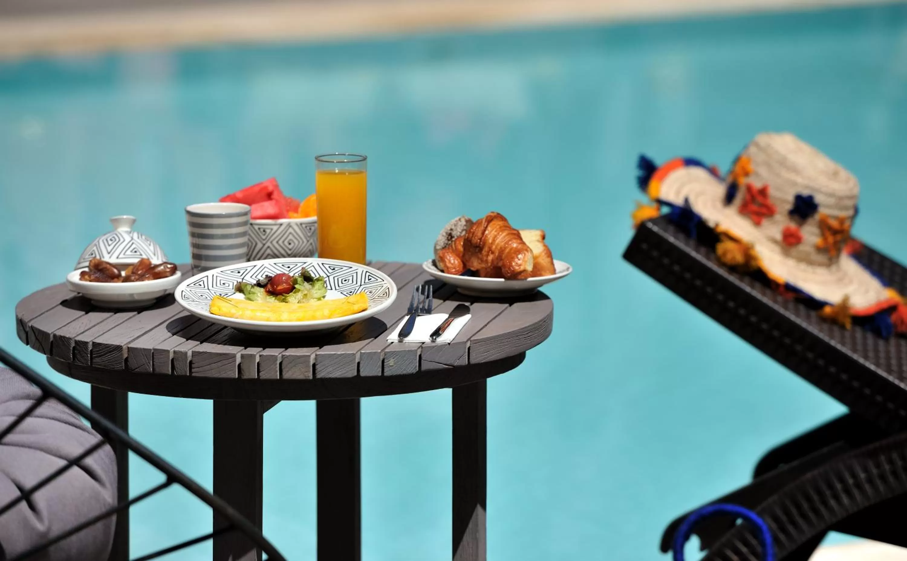 Food and drinks in Novotel Marrakech Hivernage