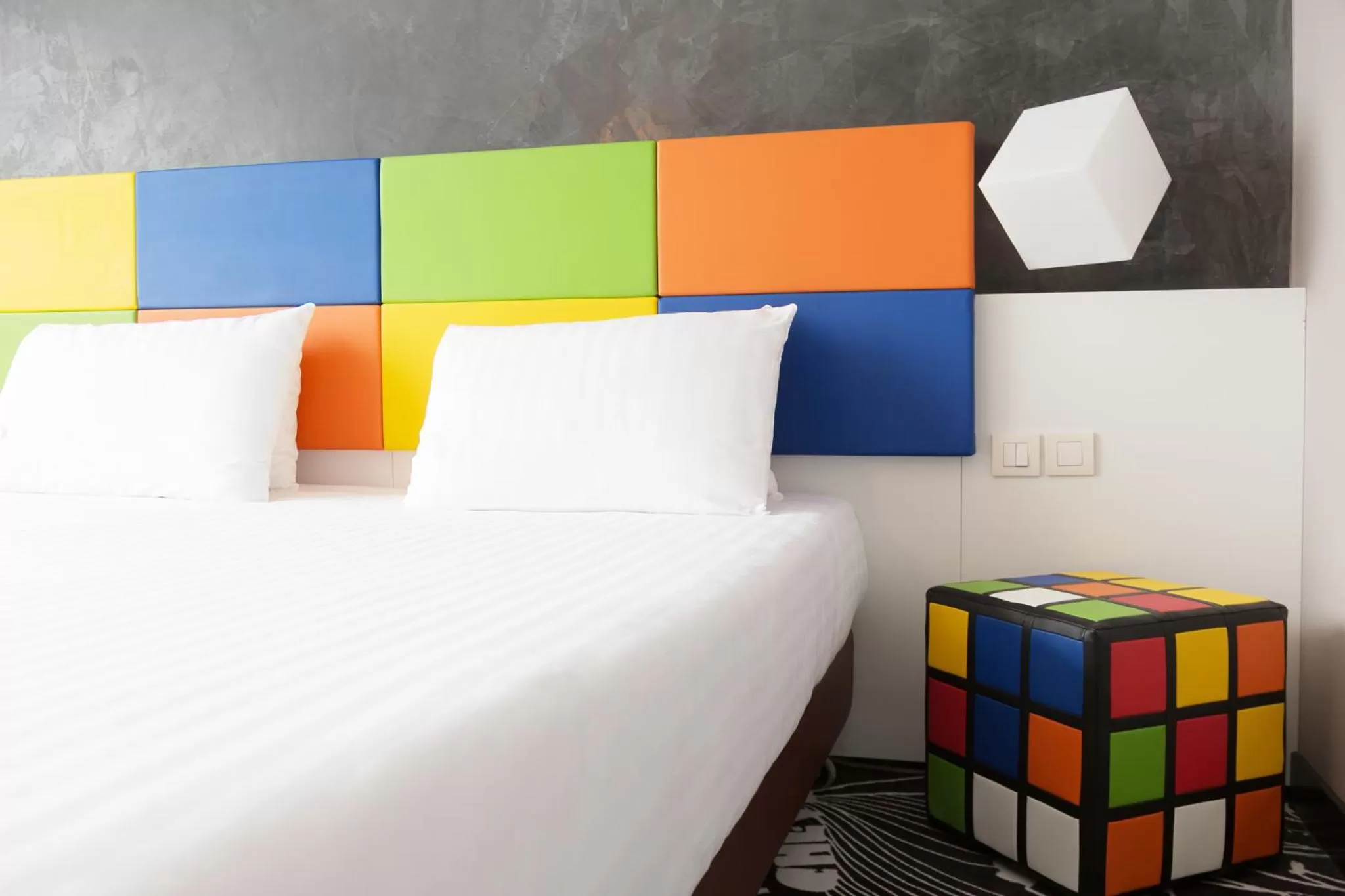 Bed in Hotel Tristar