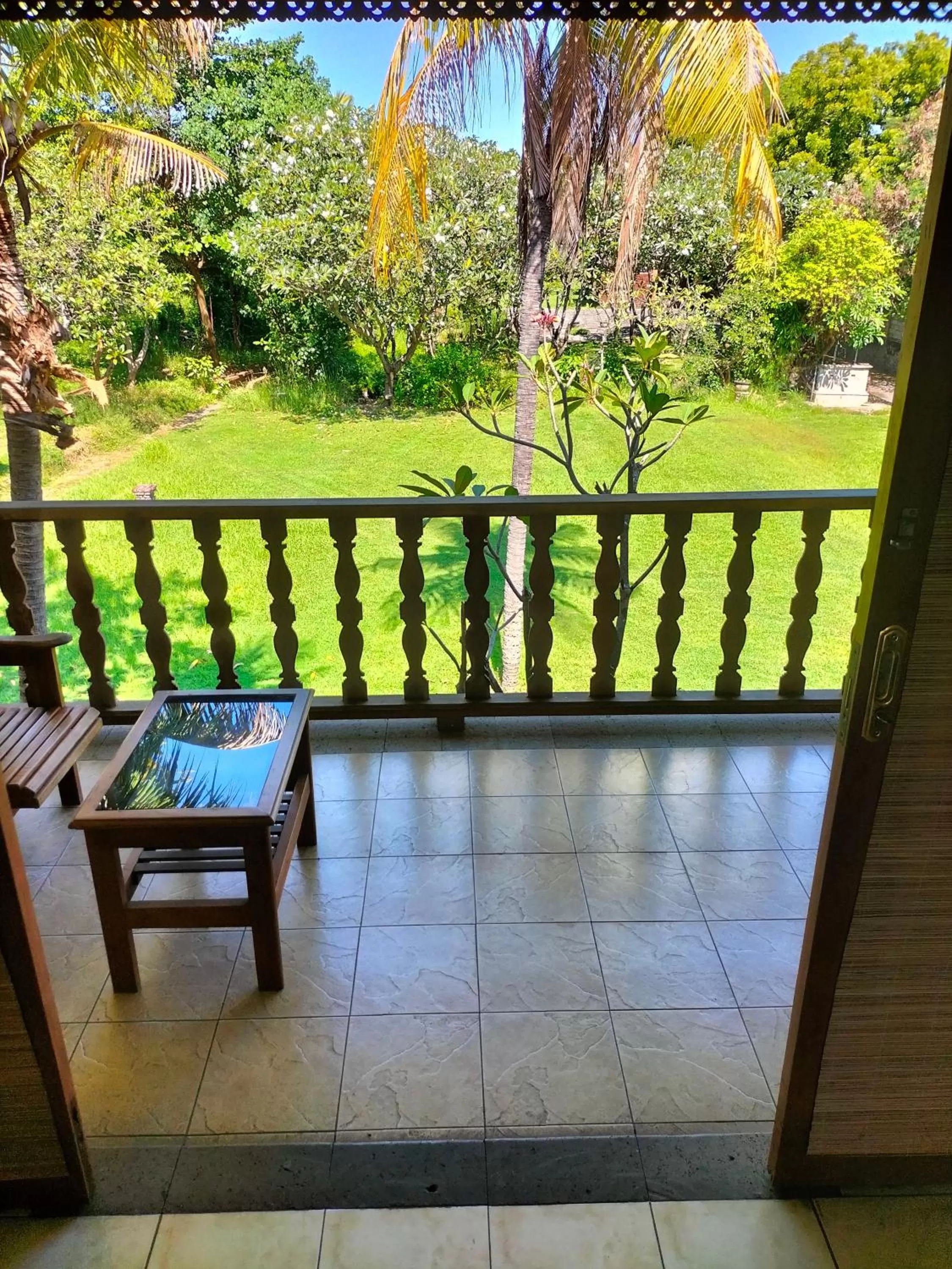 Balcony/Terrace in Nirwana Sea Side Cottages