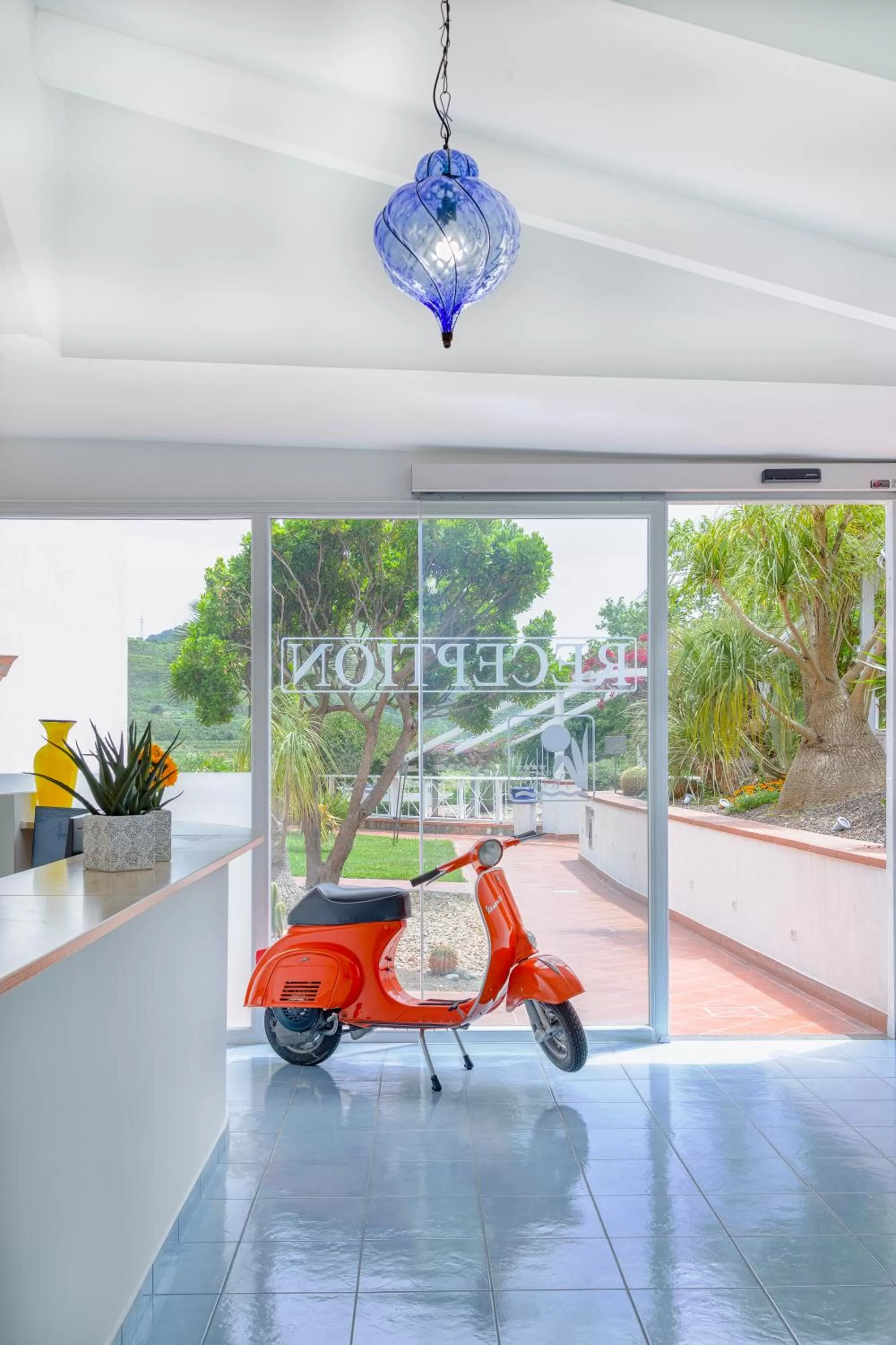 Lobby or reception in Agave Hotel