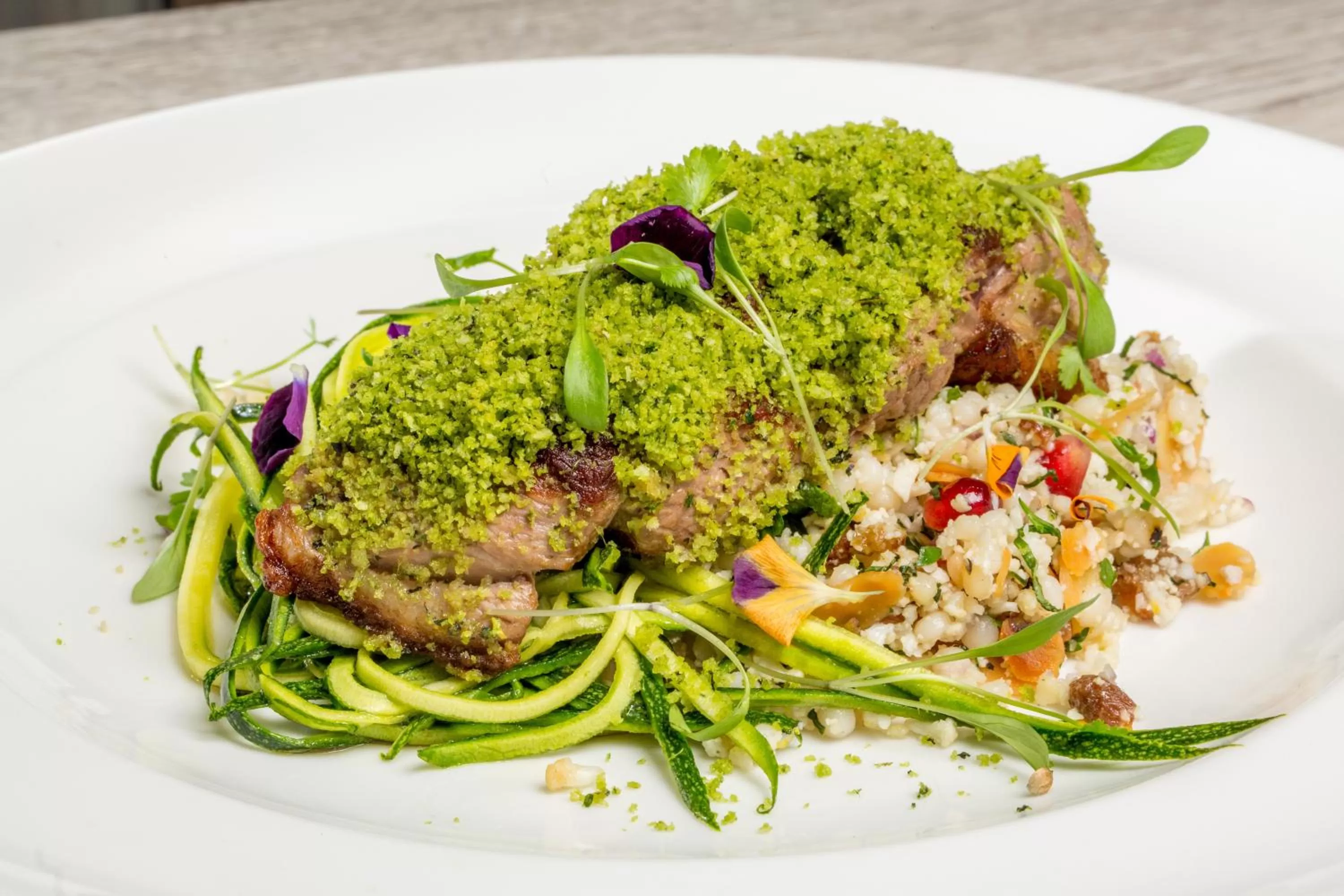 Food close-up in The Woolly Sheep Inn