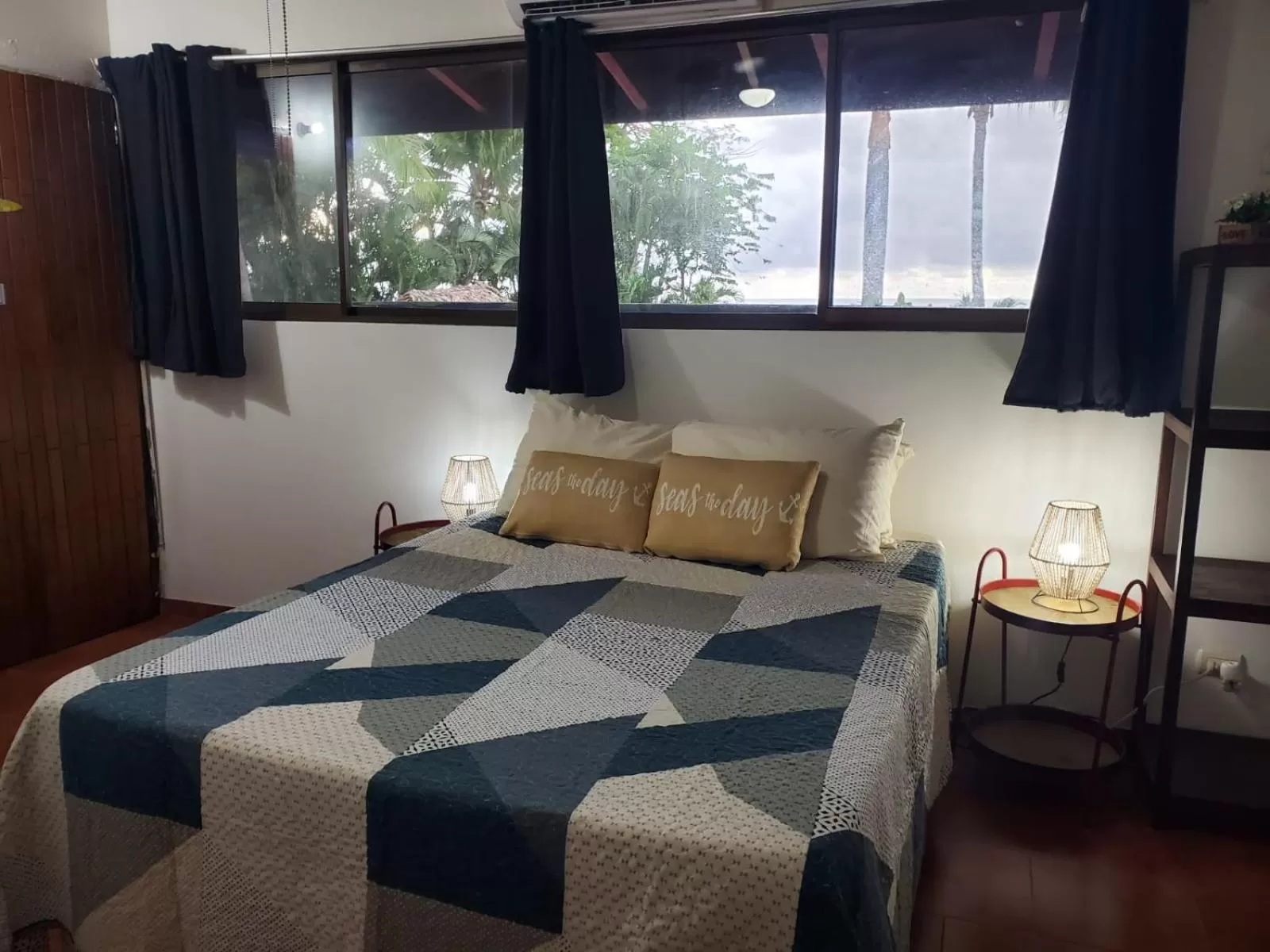 Bed in Hotel Villa Amarilla