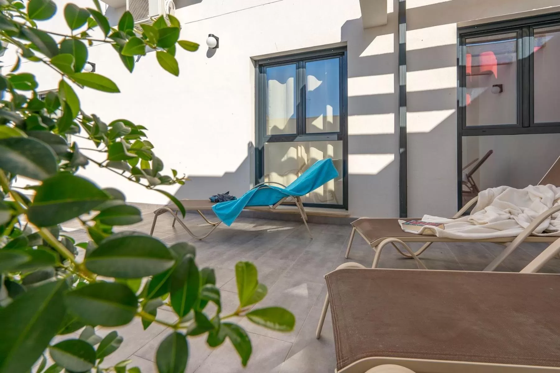 Patio in Apartamentos La Laguna