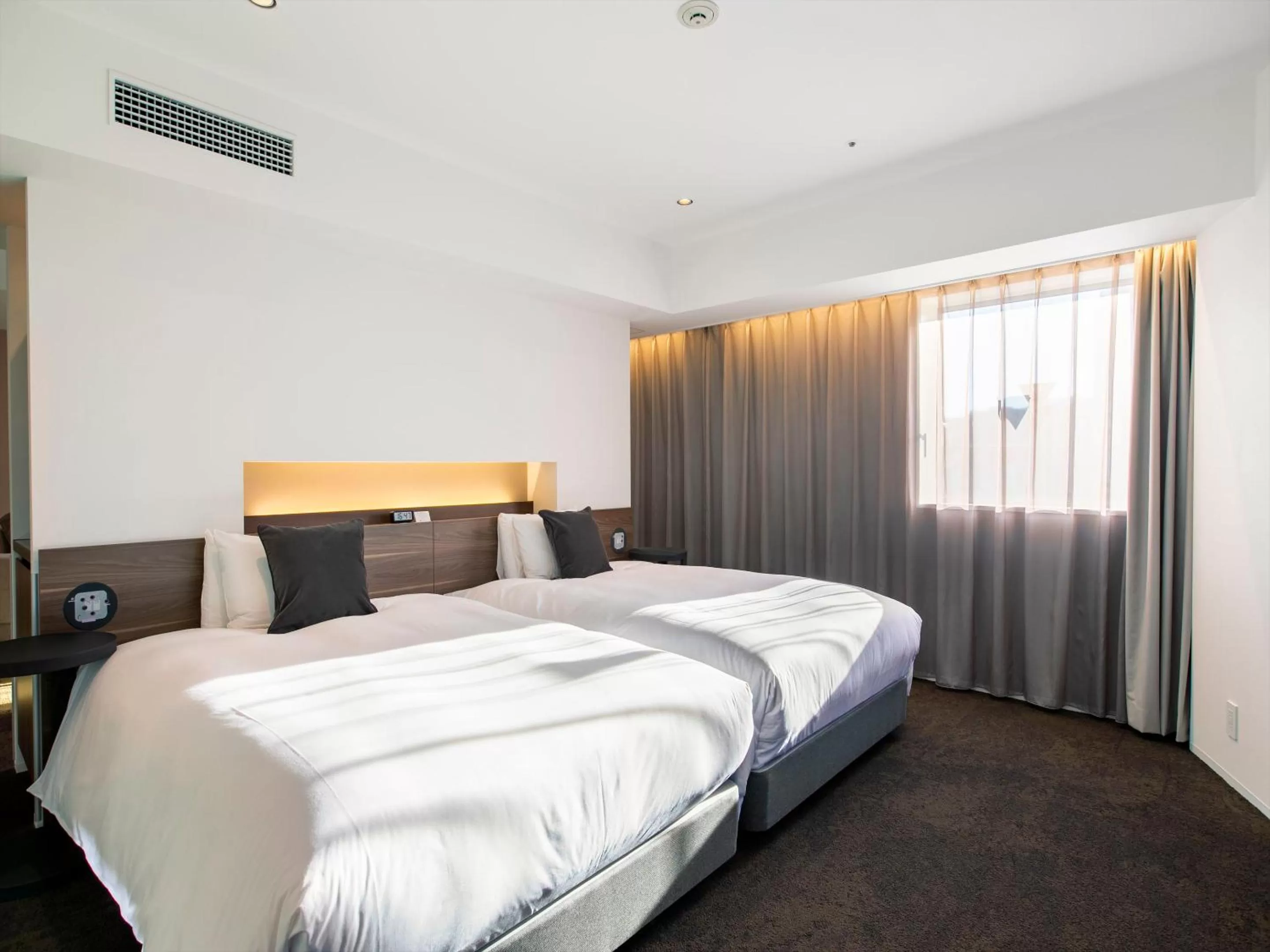 Bed in Tenza Hotel & SKYSPA at Sapporo Central