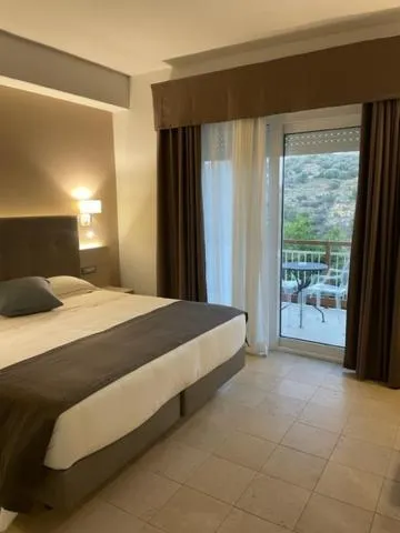 View (from property/room), Bed in Netum Hotel