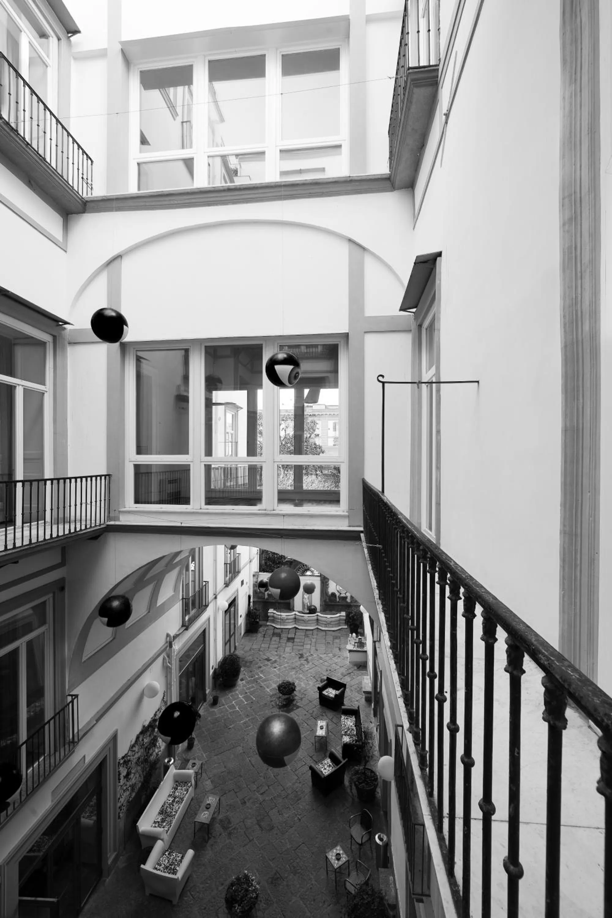 Facade/entrance in Hotel Piazza Bellini & Apartments