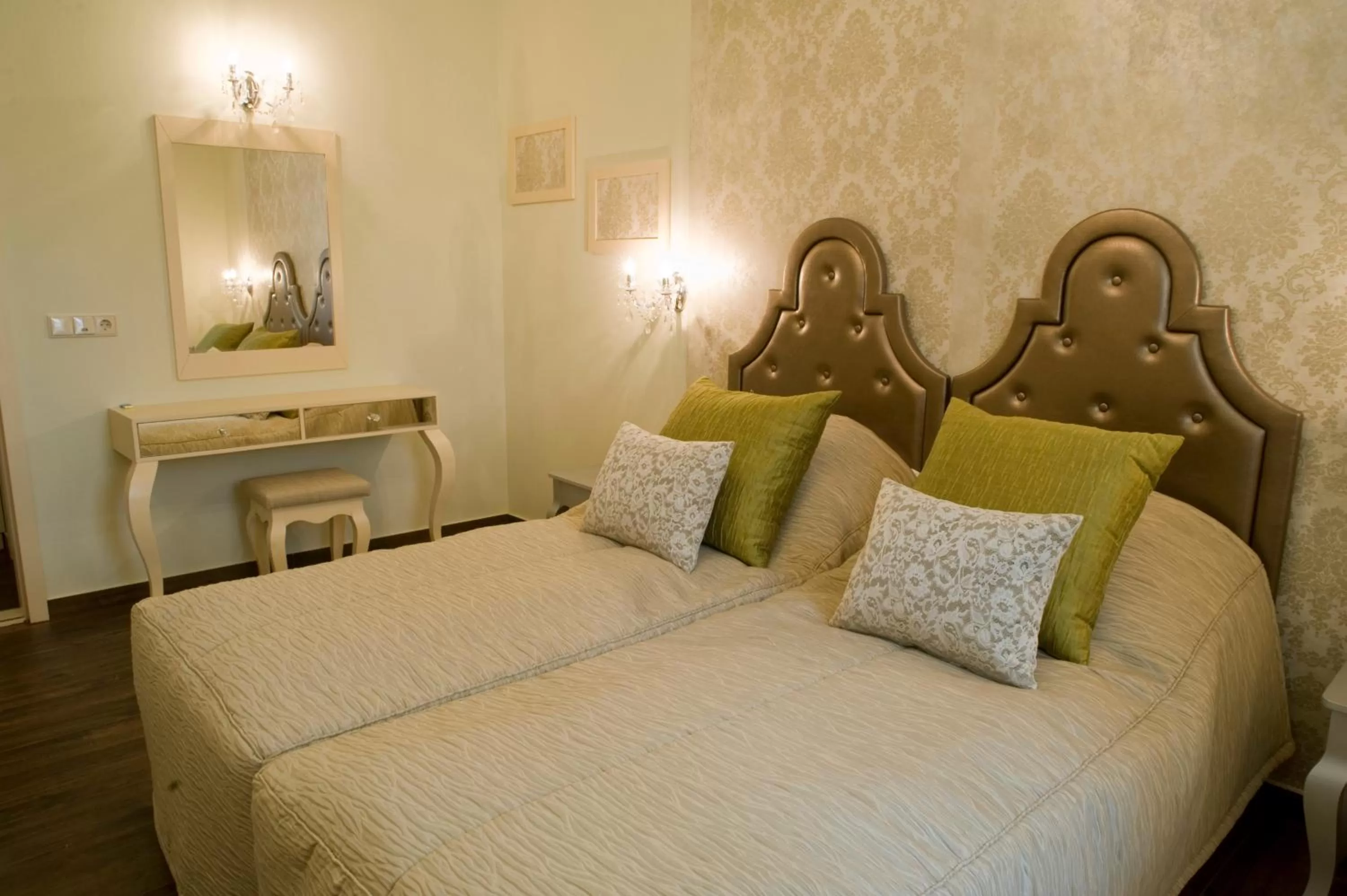 Bed in Varga Tanya Hotel