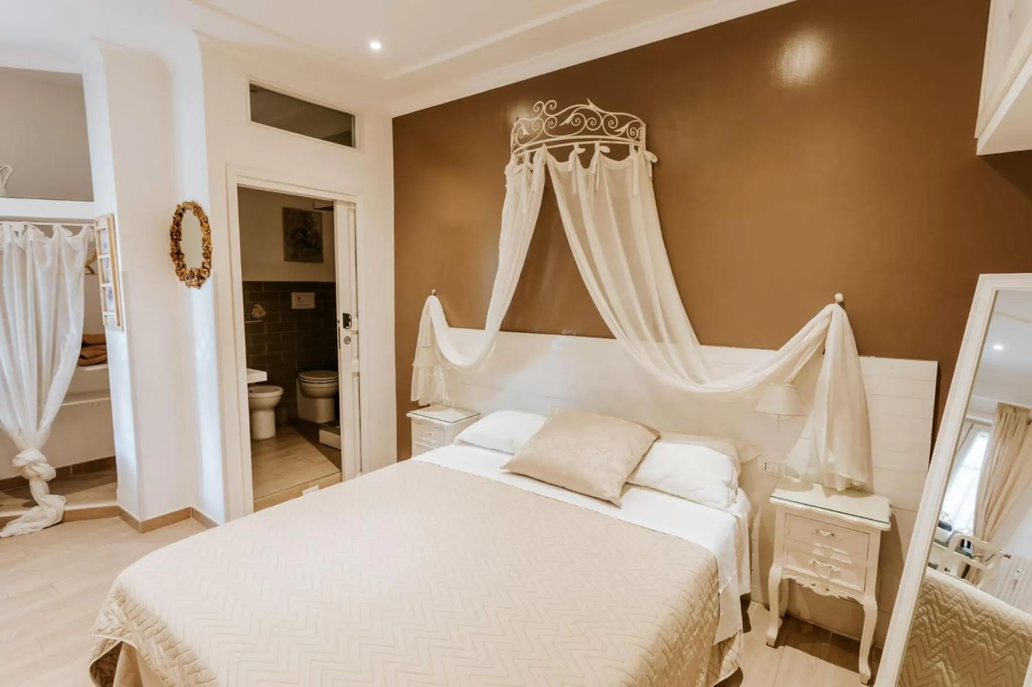 Bed in Vatican Boutique inn