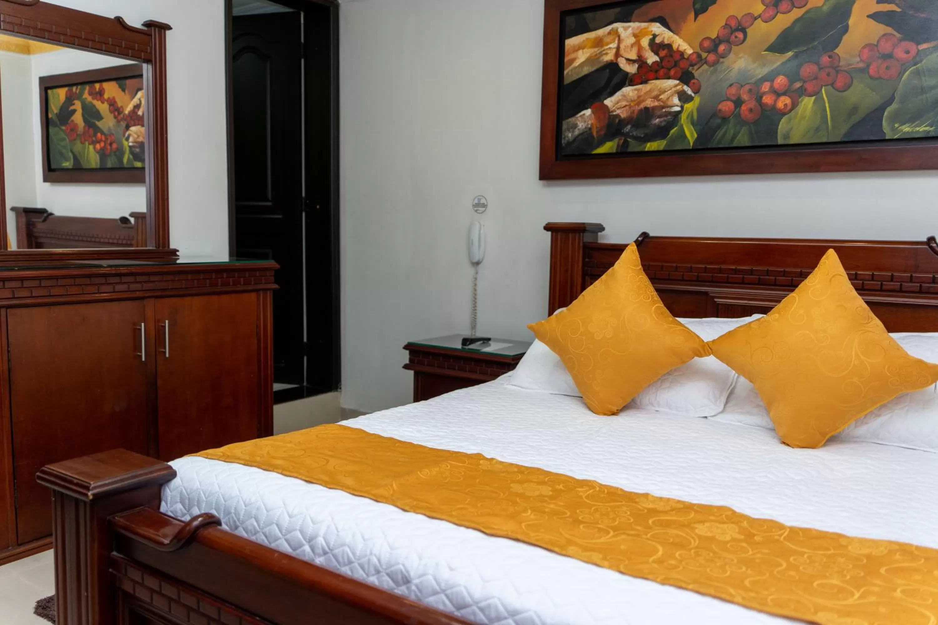 Bed in Hotel Aires del Quindío Armenia