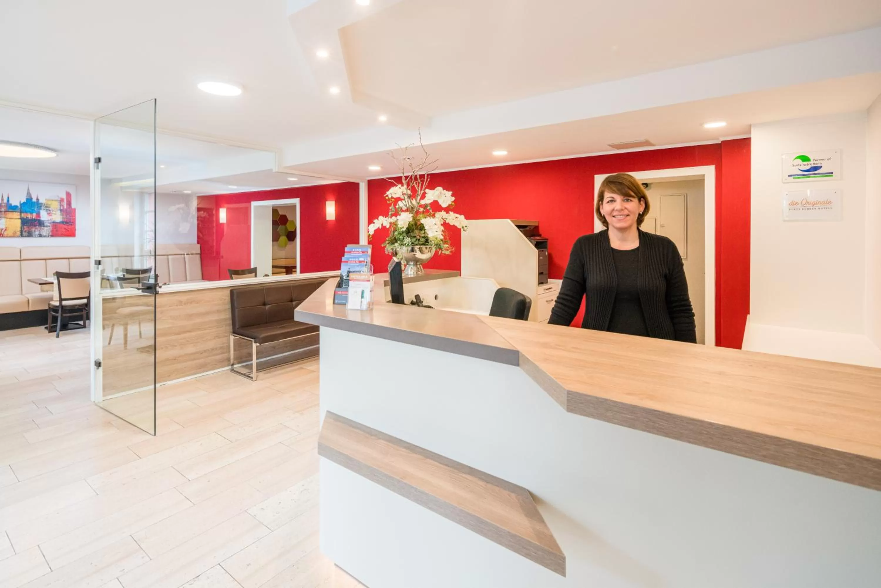 Lobby or reception in Hotel Astoria Bonn