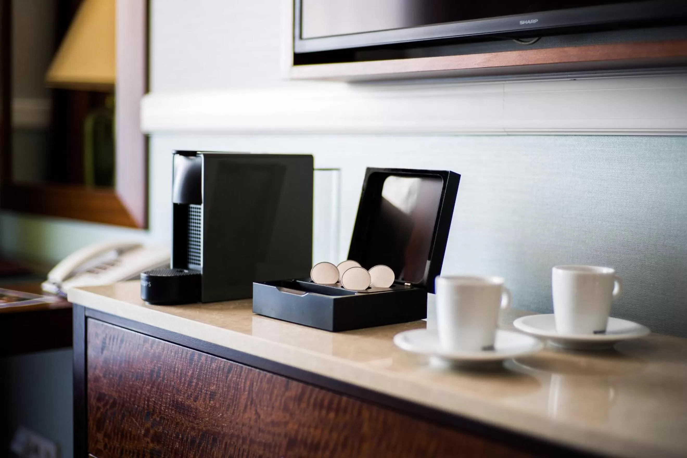 Coffee/tea facilities in Esplanade Hotel Prague