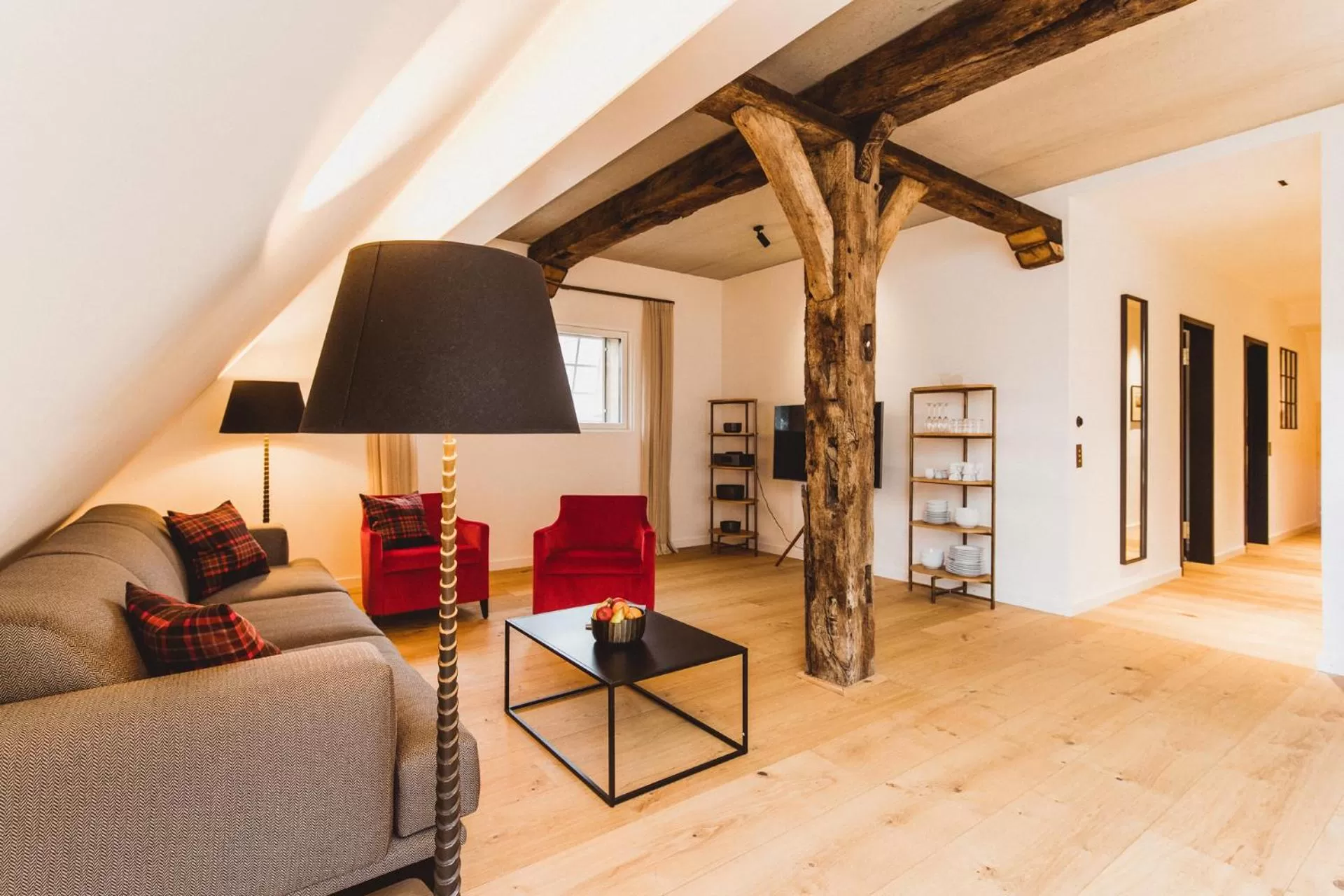 Living room in Gut Damp Ferien Lofts