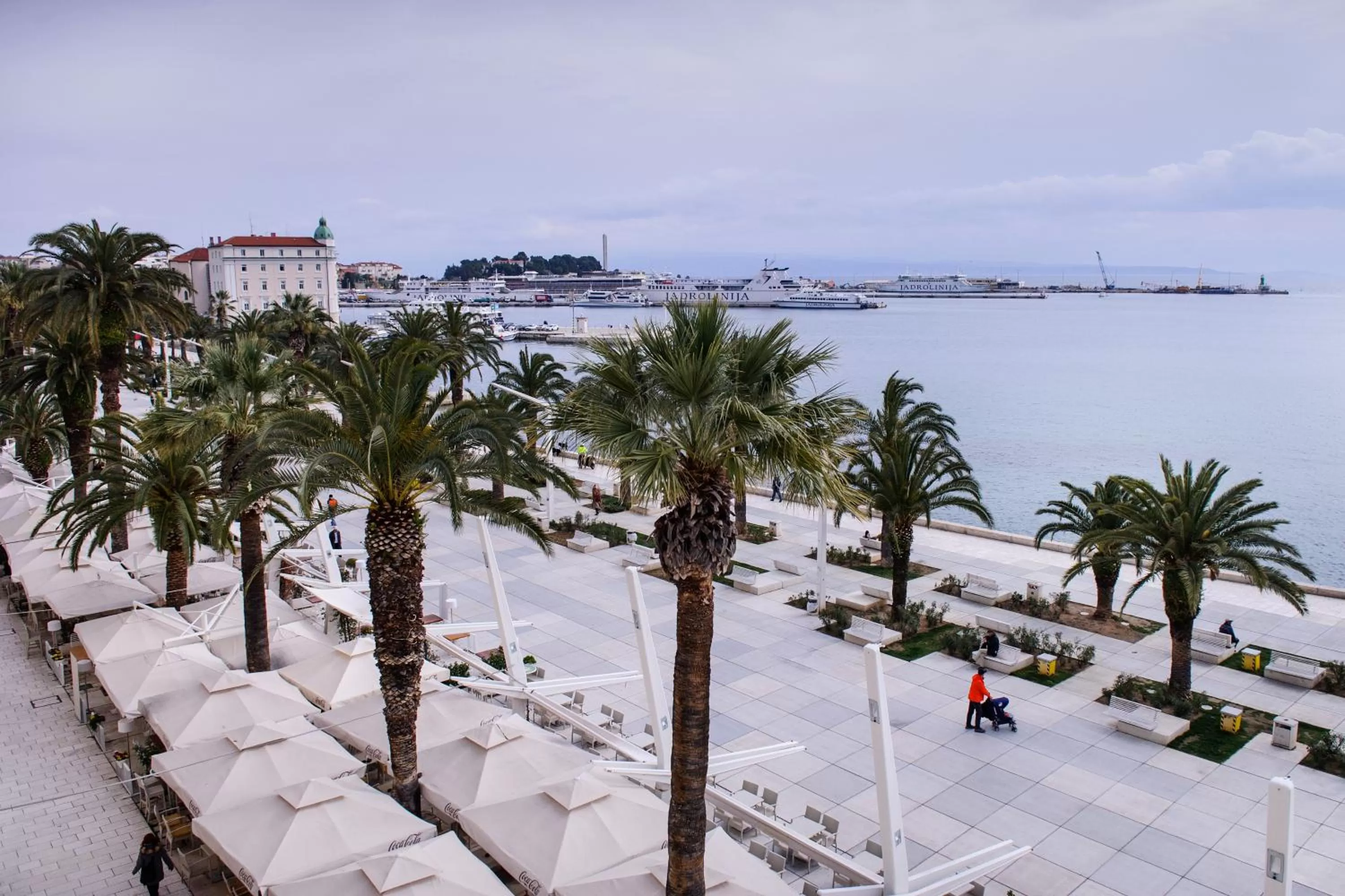 Sea view in Luxury rooms Skystar-Split