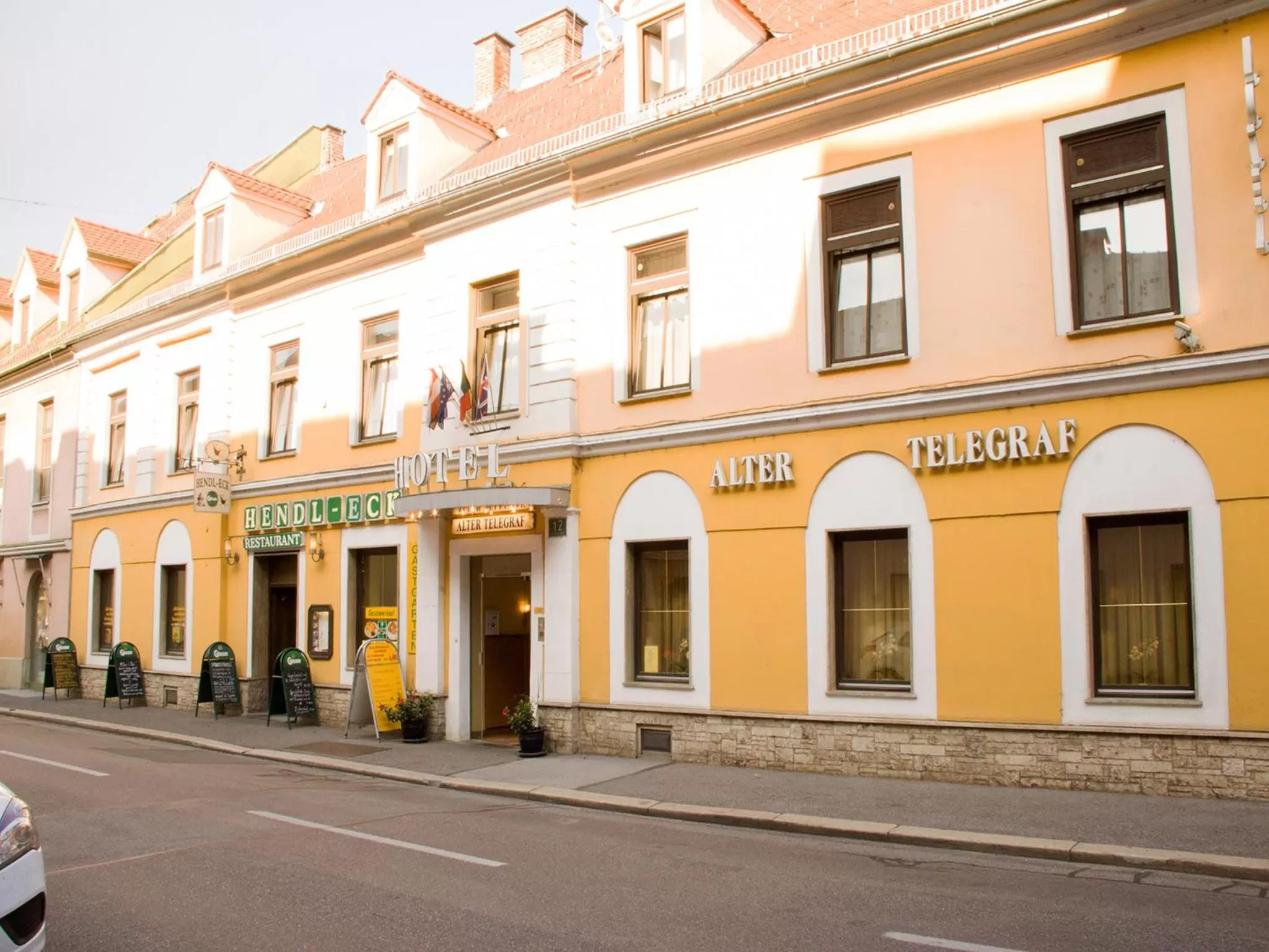Facade/entrance in Hotel Alter Telegraf