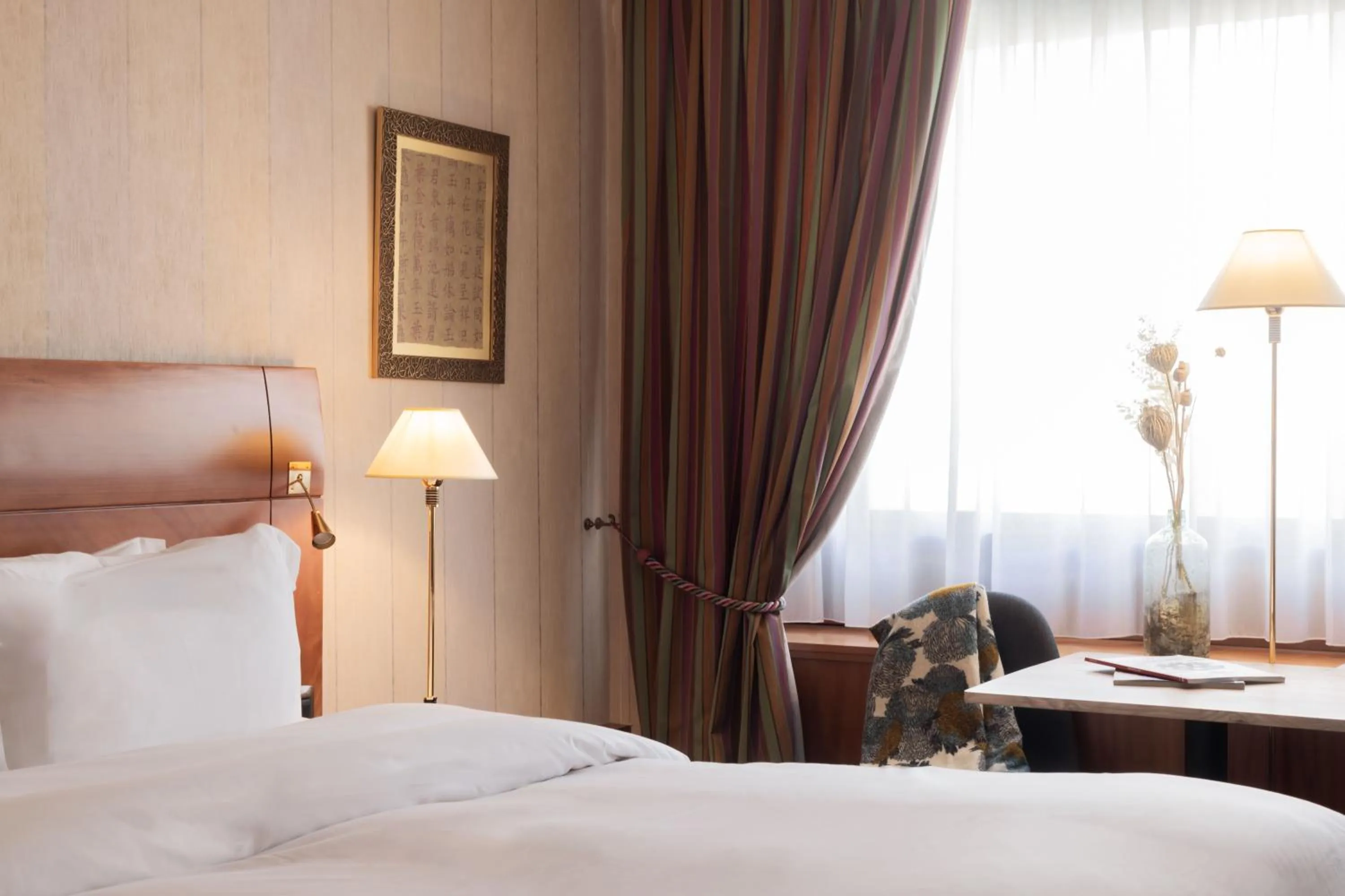 Bedroom, Bed in Sofitel Lyon Bellecour