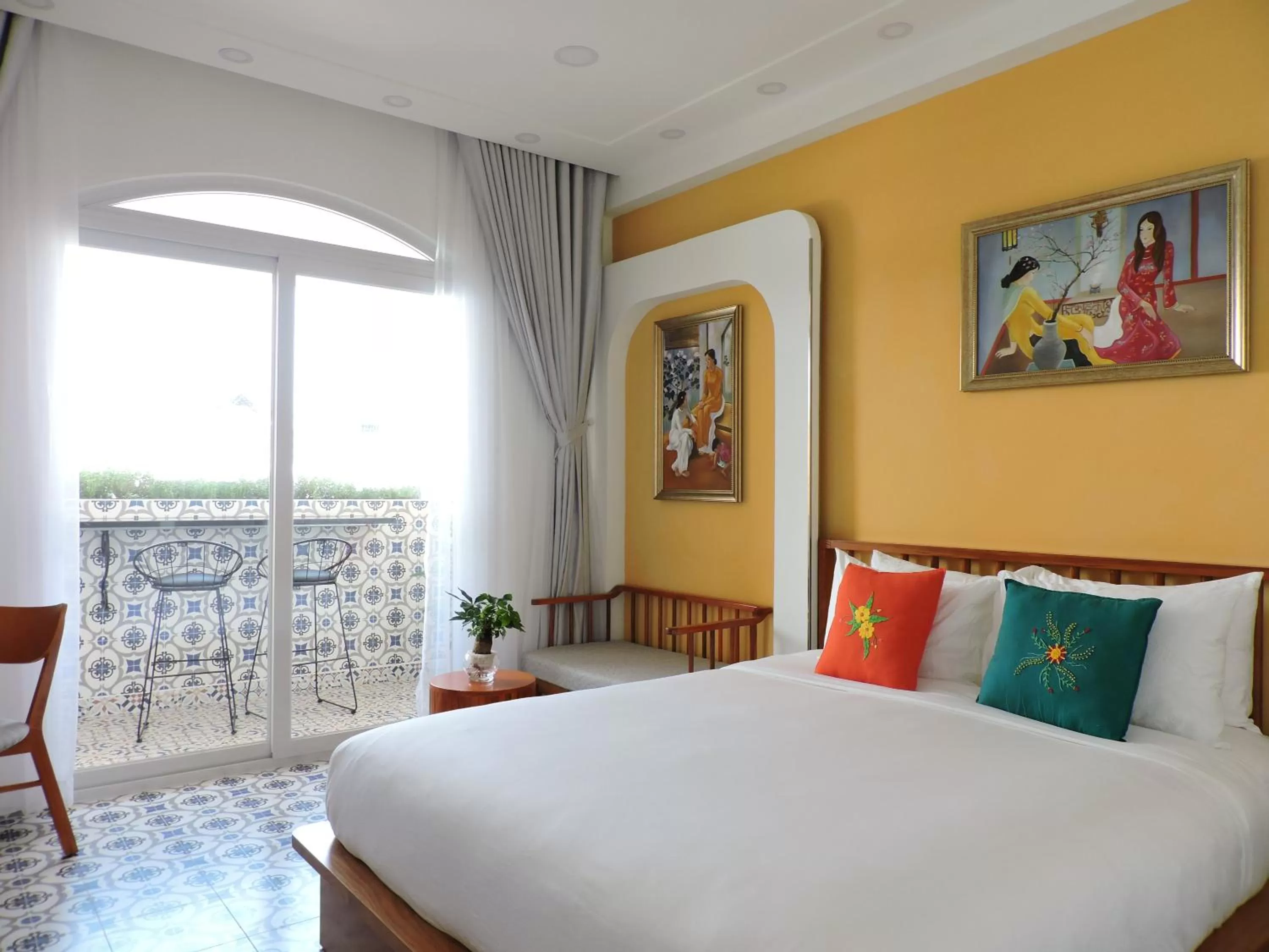 Photo of the whole room, Bed in Chez Mimosa Local - Free Laundry