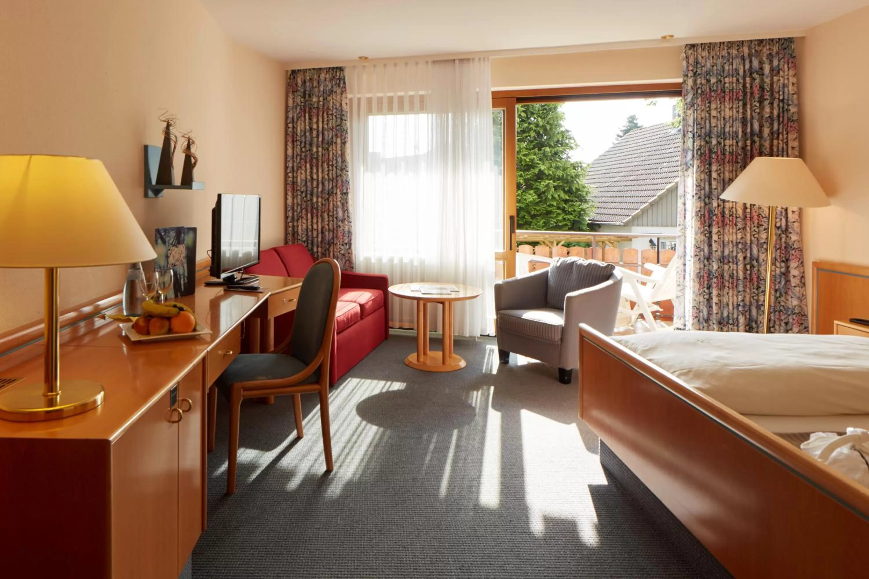 Double Room with Balcony in NaturKulturHotel Stumpf