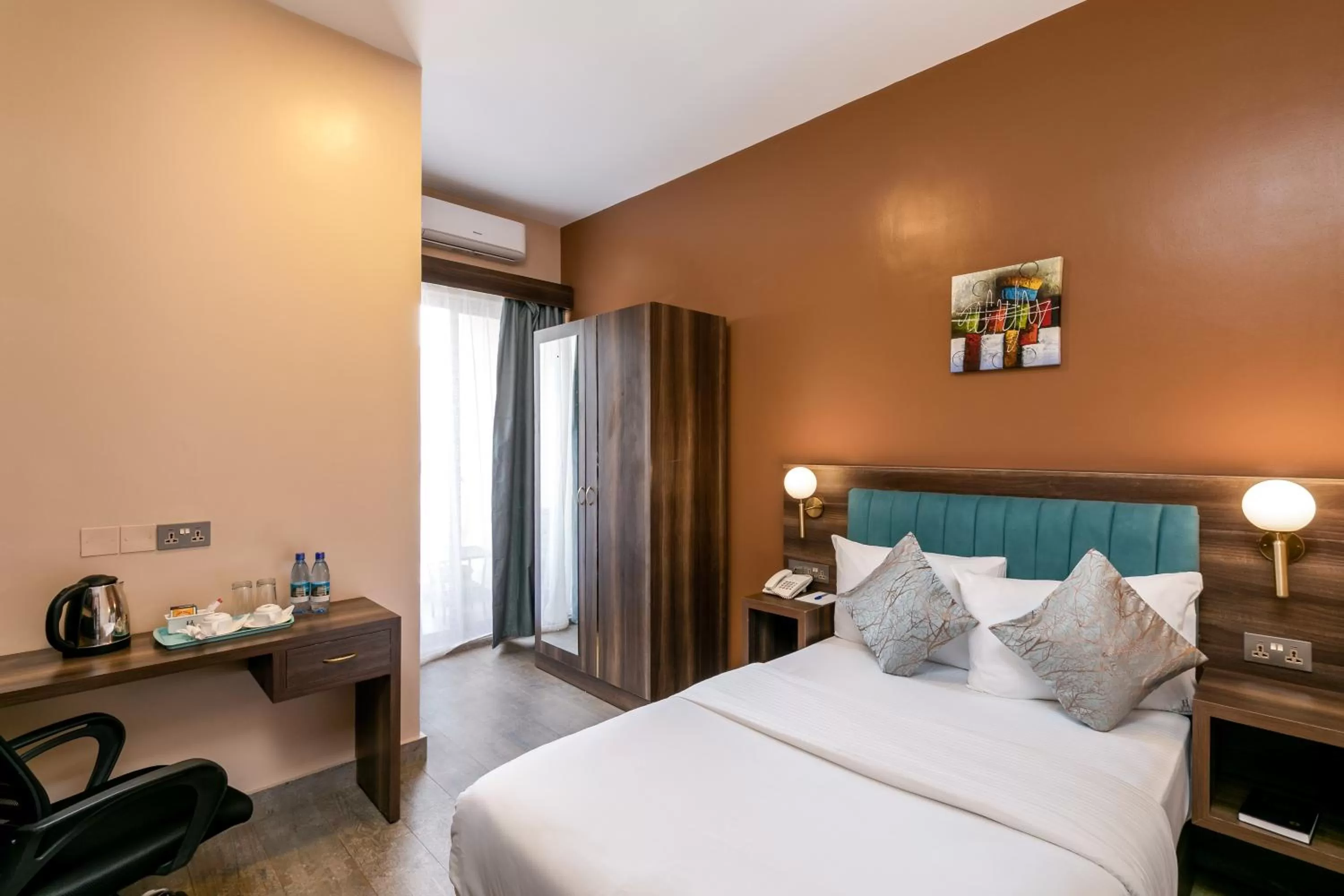 Bed in Hotel Horizon Entebbe