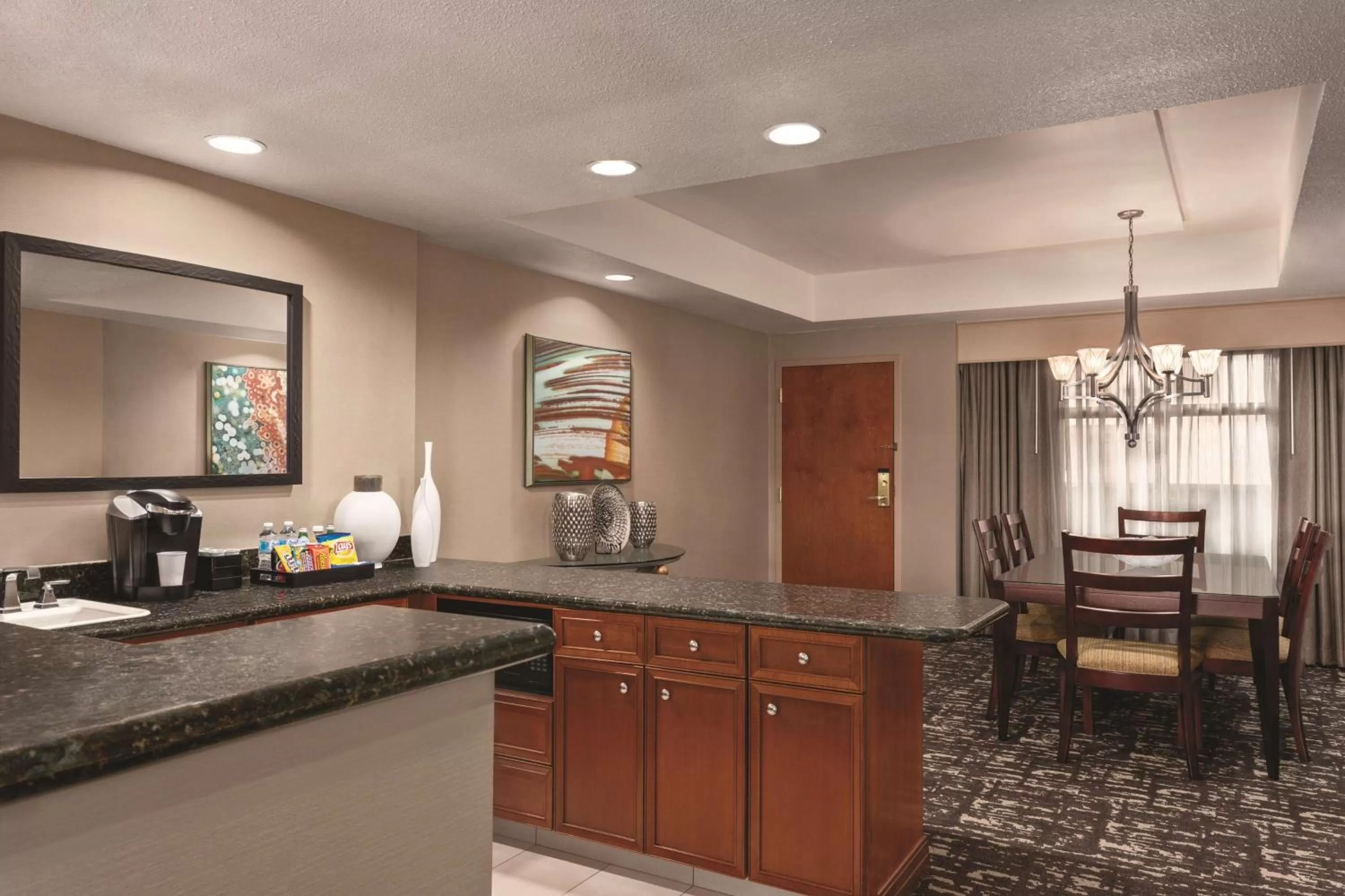Kitchen or kitchenette in Embassy Suites by Hilton Franklin Cool Spring