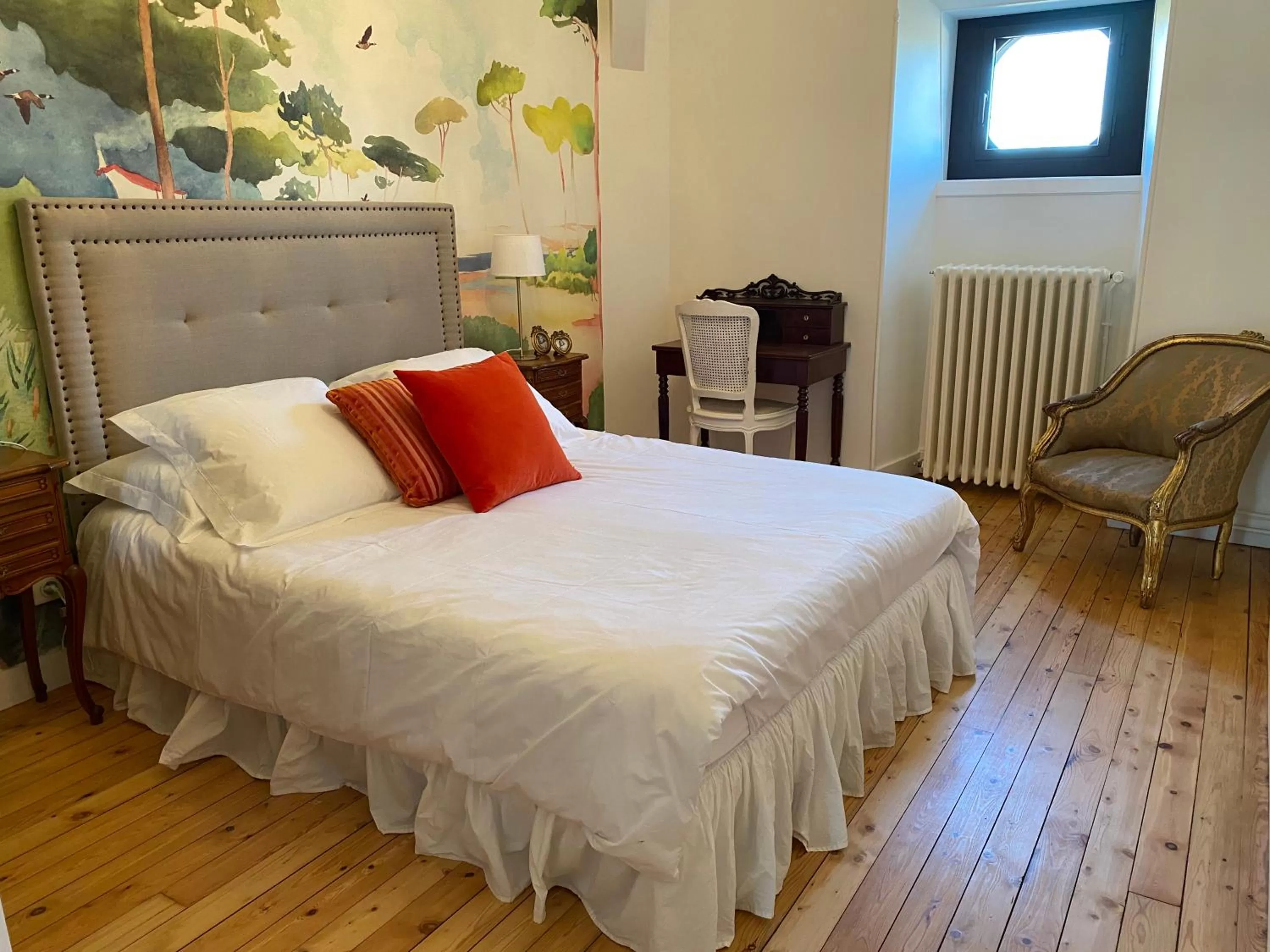 Bed in Villa Aristide