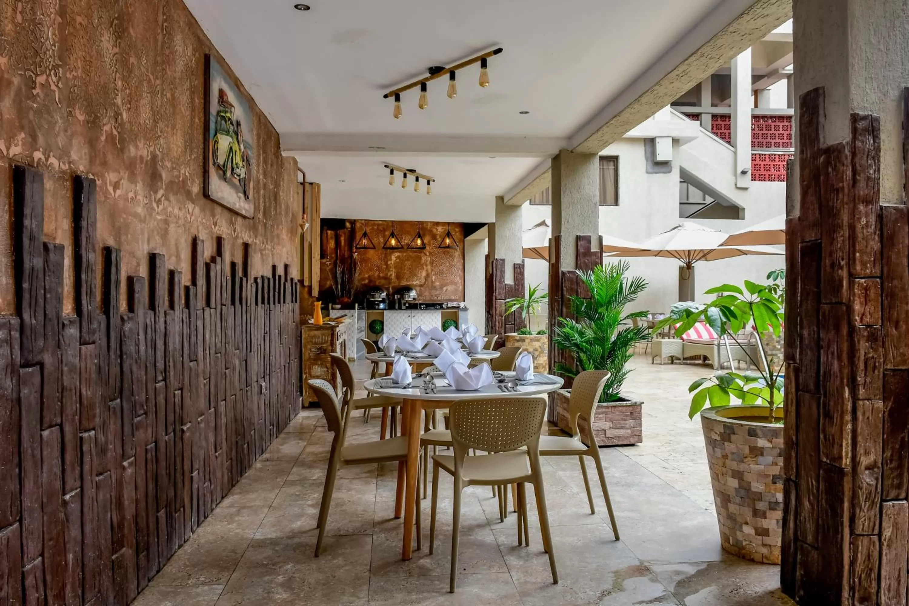 Food and drinks in Hotel Waterbuck