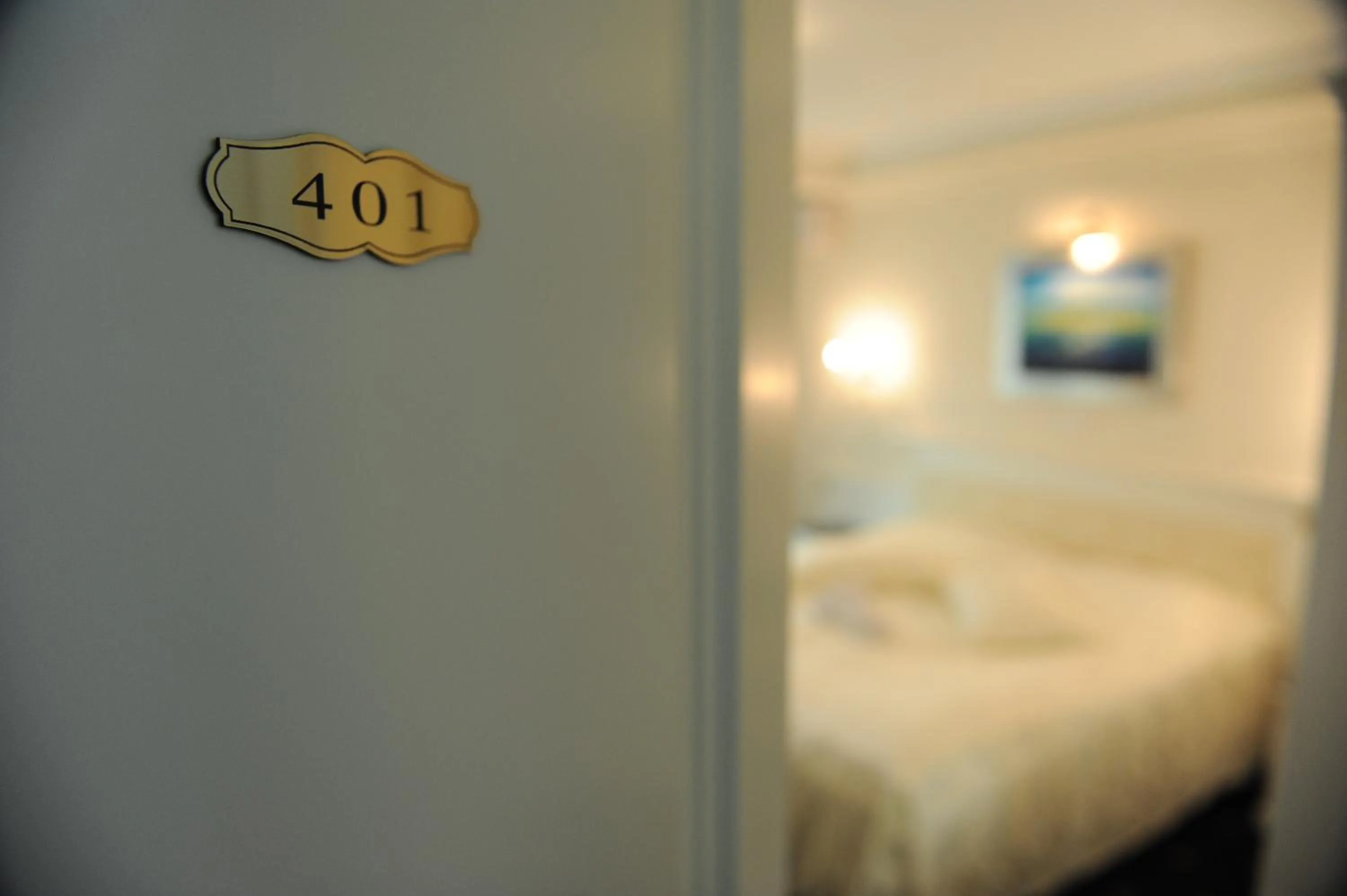 Decorative detail, Bed in Millenium Palace