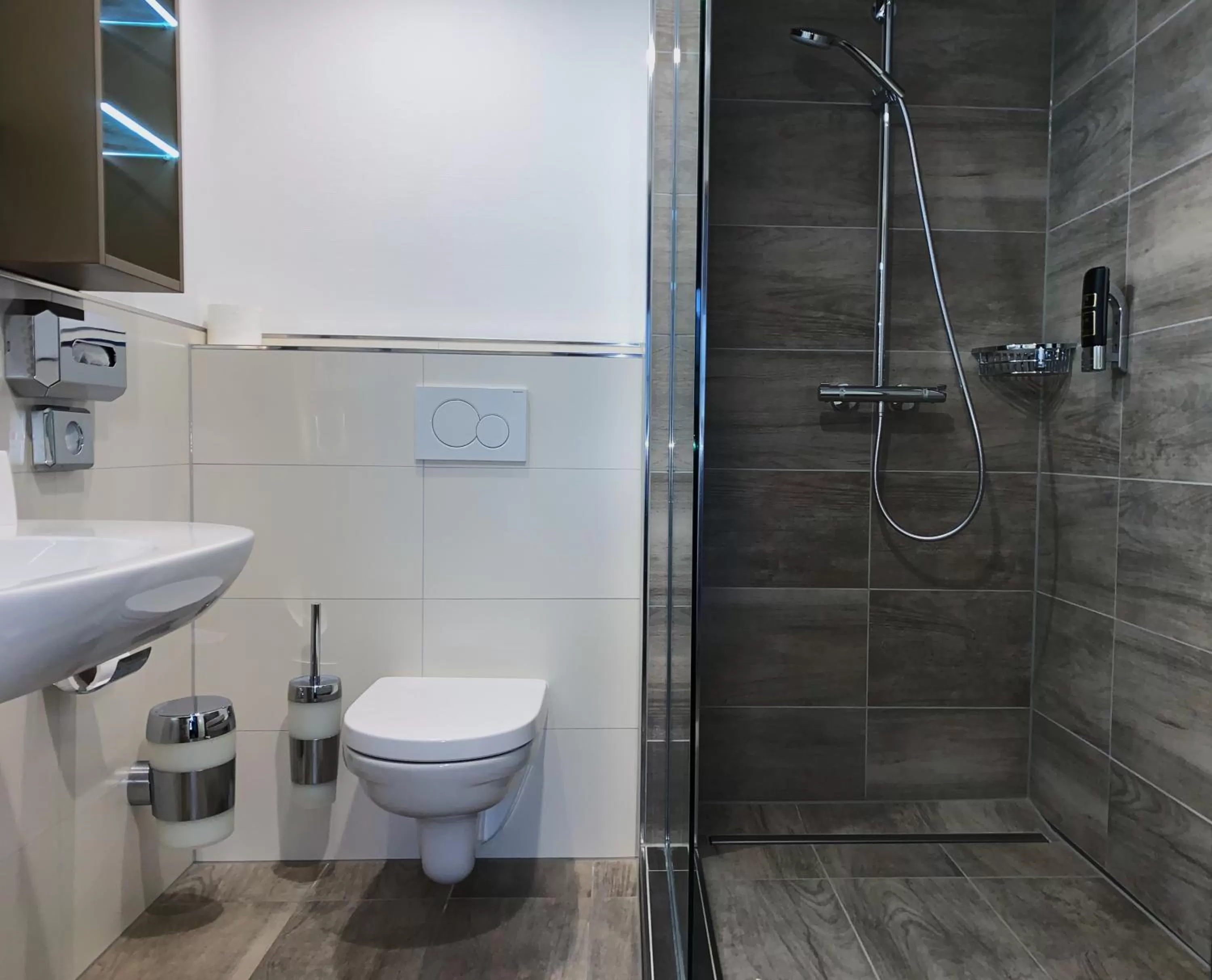 Bathroom in Boutique-Hotel Weigels Bergfreiheit