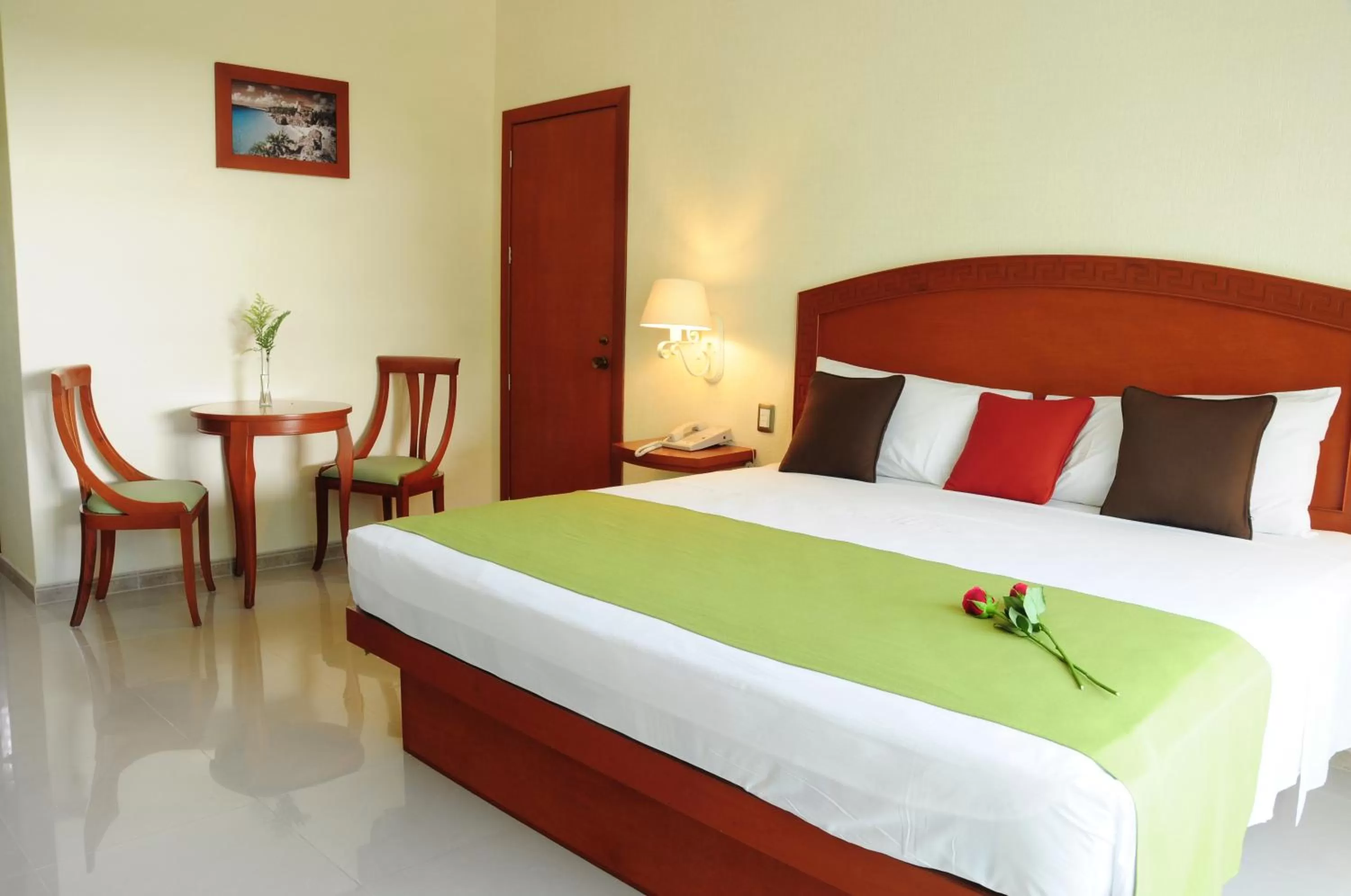 Photo of the whole room, Bed in Posada Sian Kaan Playa del Carmen - Wellness Oriented Hotel