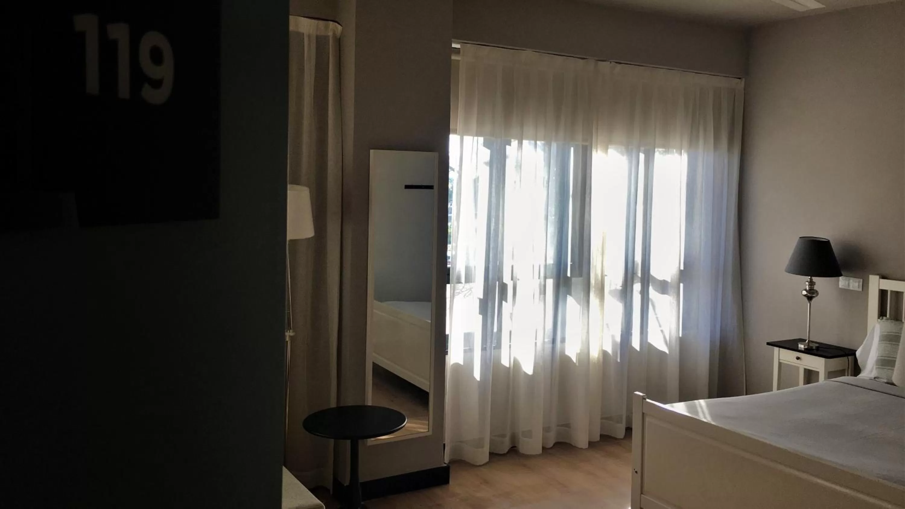 View (from property/room), Bed in MD Modern Hotel - Jardines