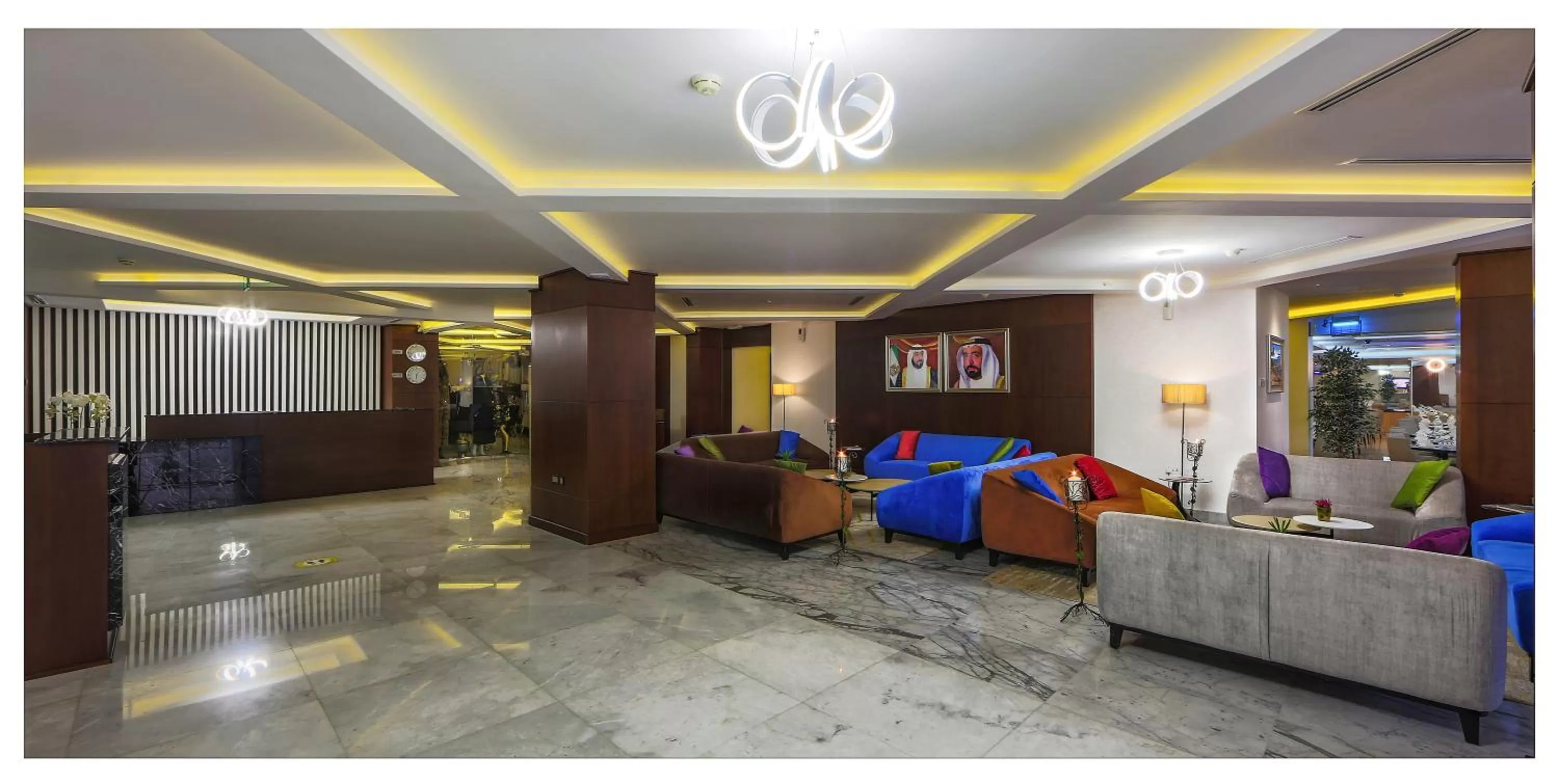 Lobby or reception in Nova Park Hotel