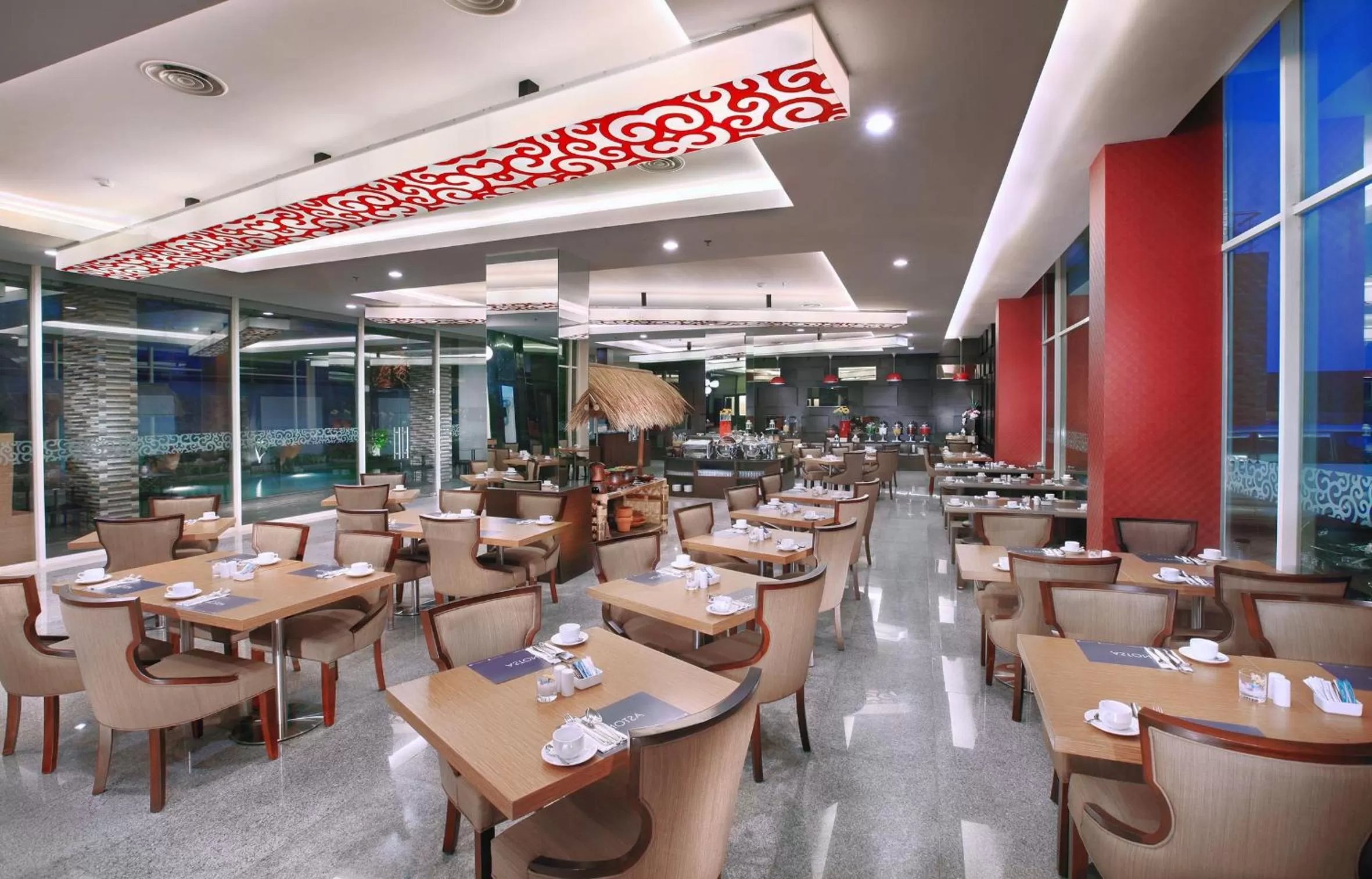 Restaurant/places to eat in Aston Lampung City Hotel