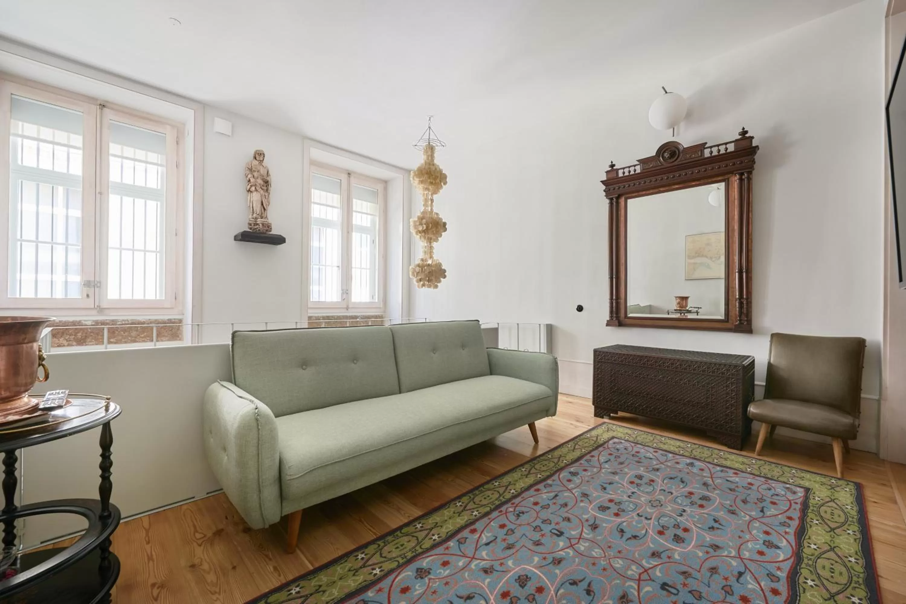 Living room in Cais Urban Lodge