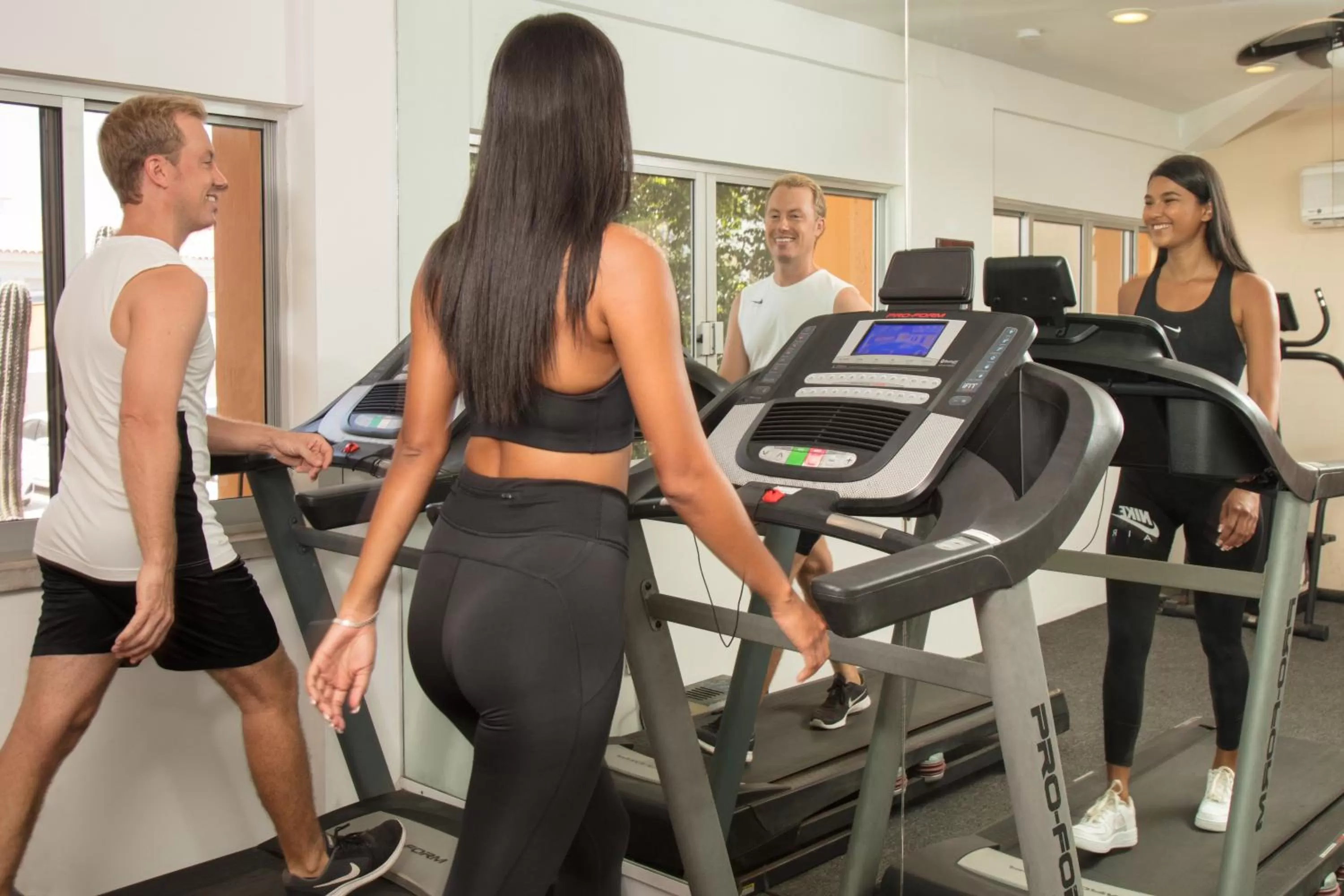 Fitness centre/facilities in Posada Real Los Cabos