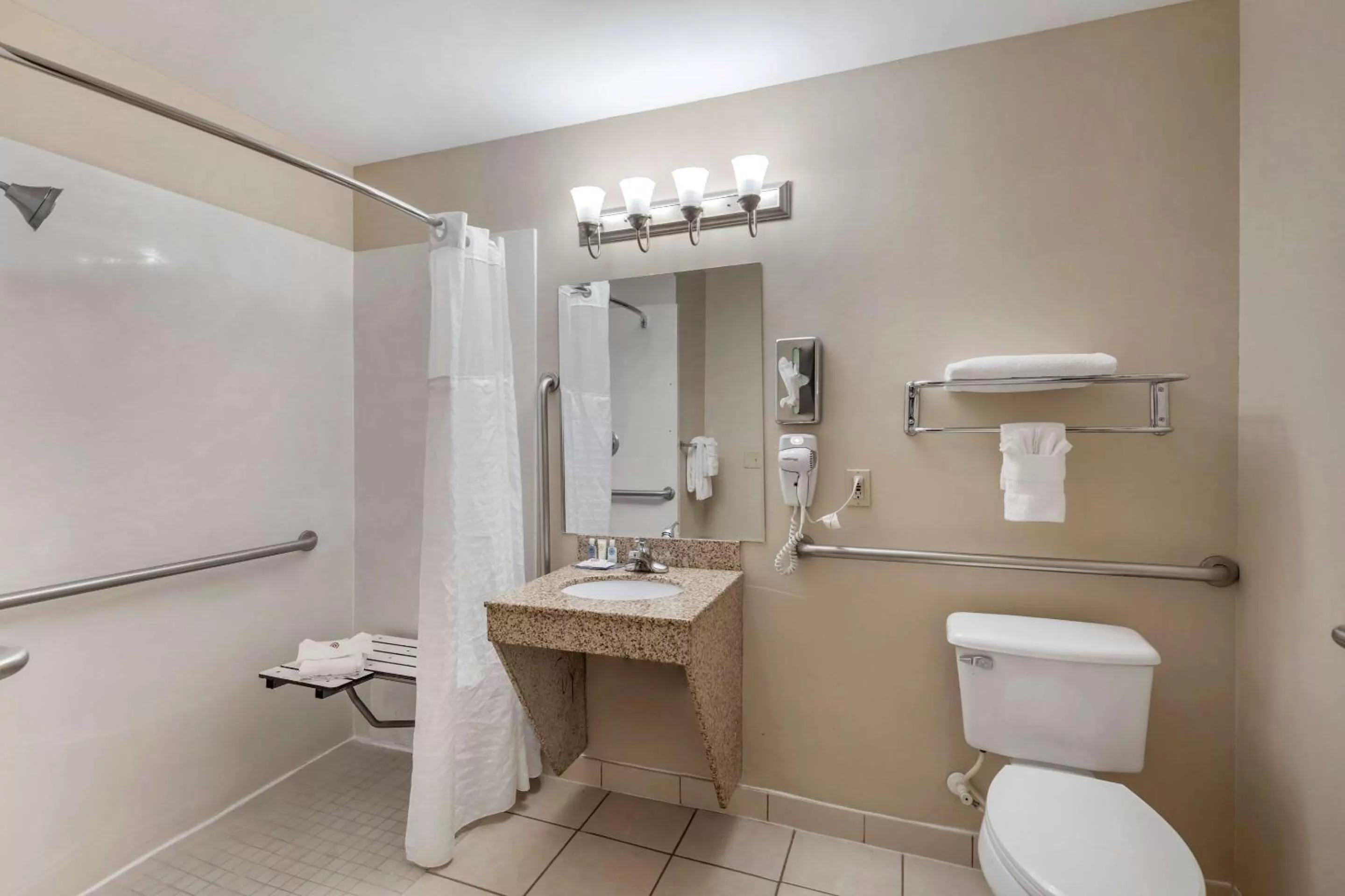 Bathroom in comfort & inn Suites