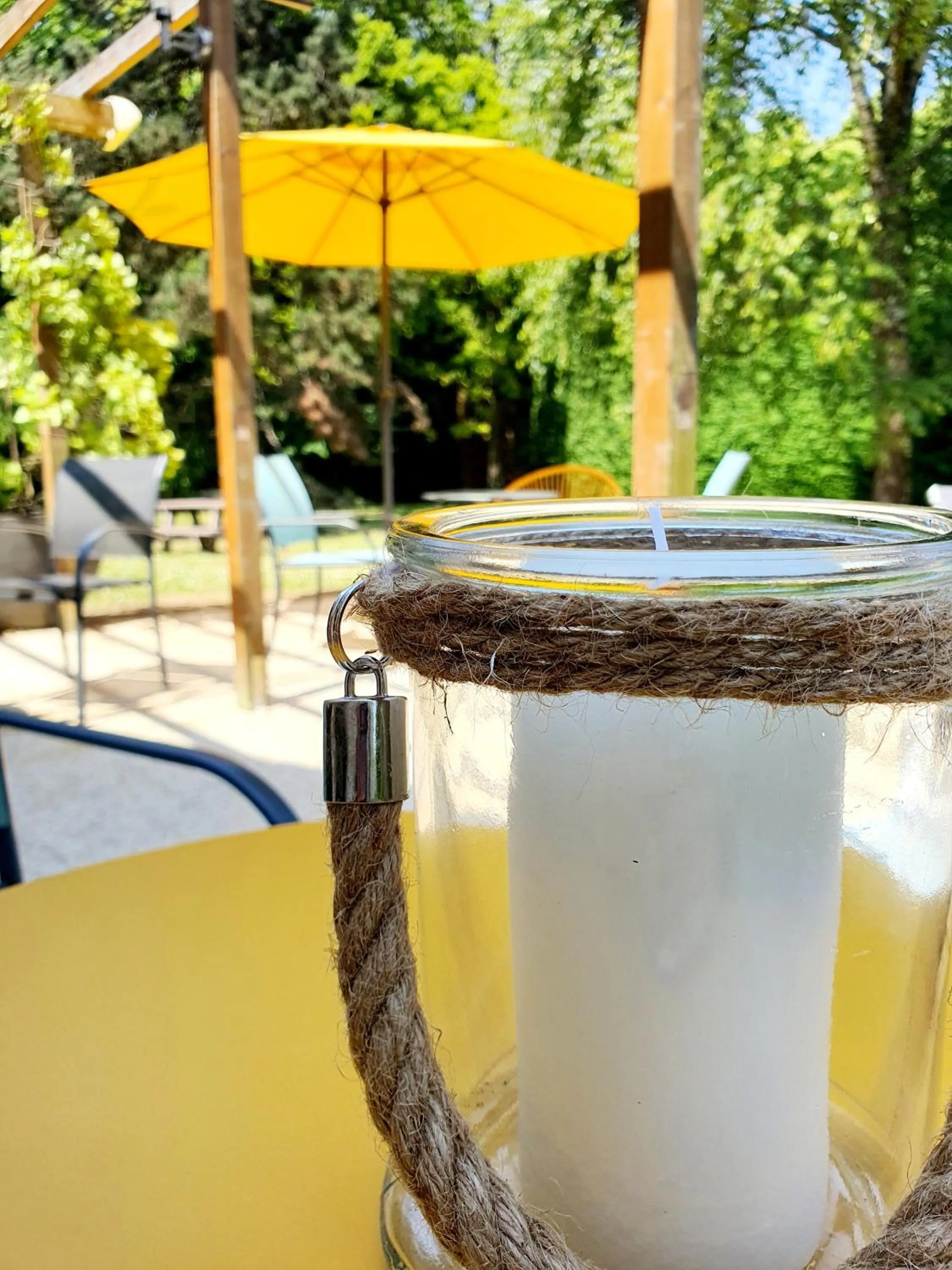 Balcony/Terrace in Campanile Hotel Chantilly