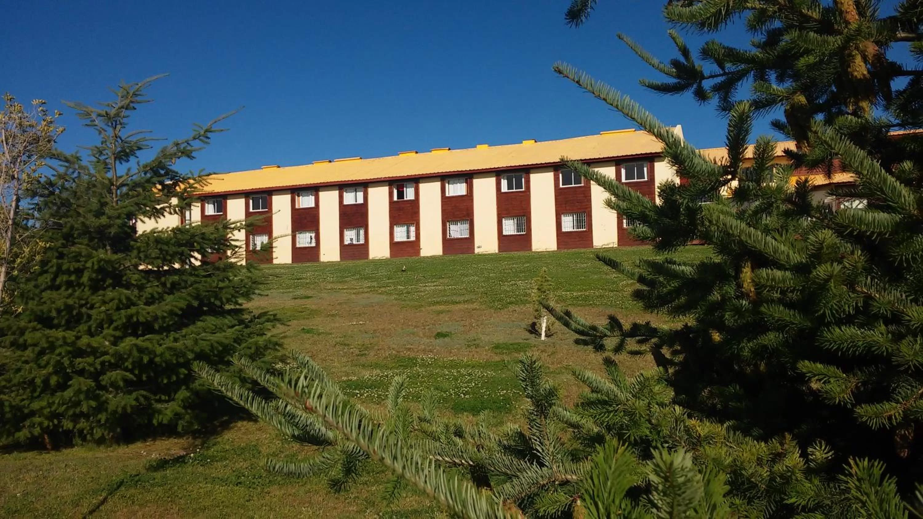Patio in Hotel Picos Del Sur