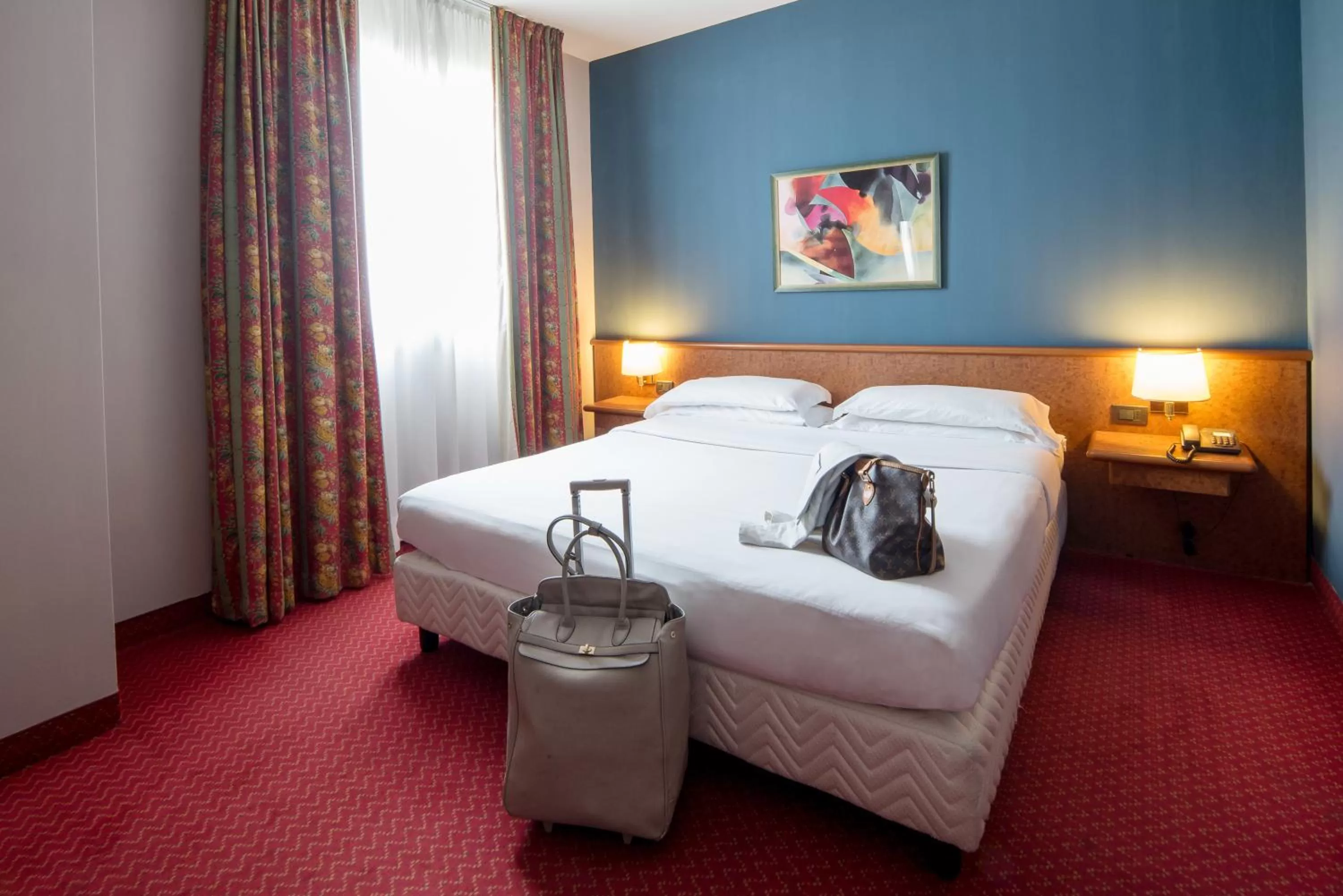 Bedroom, Bed in Idea Hotel Piacenza