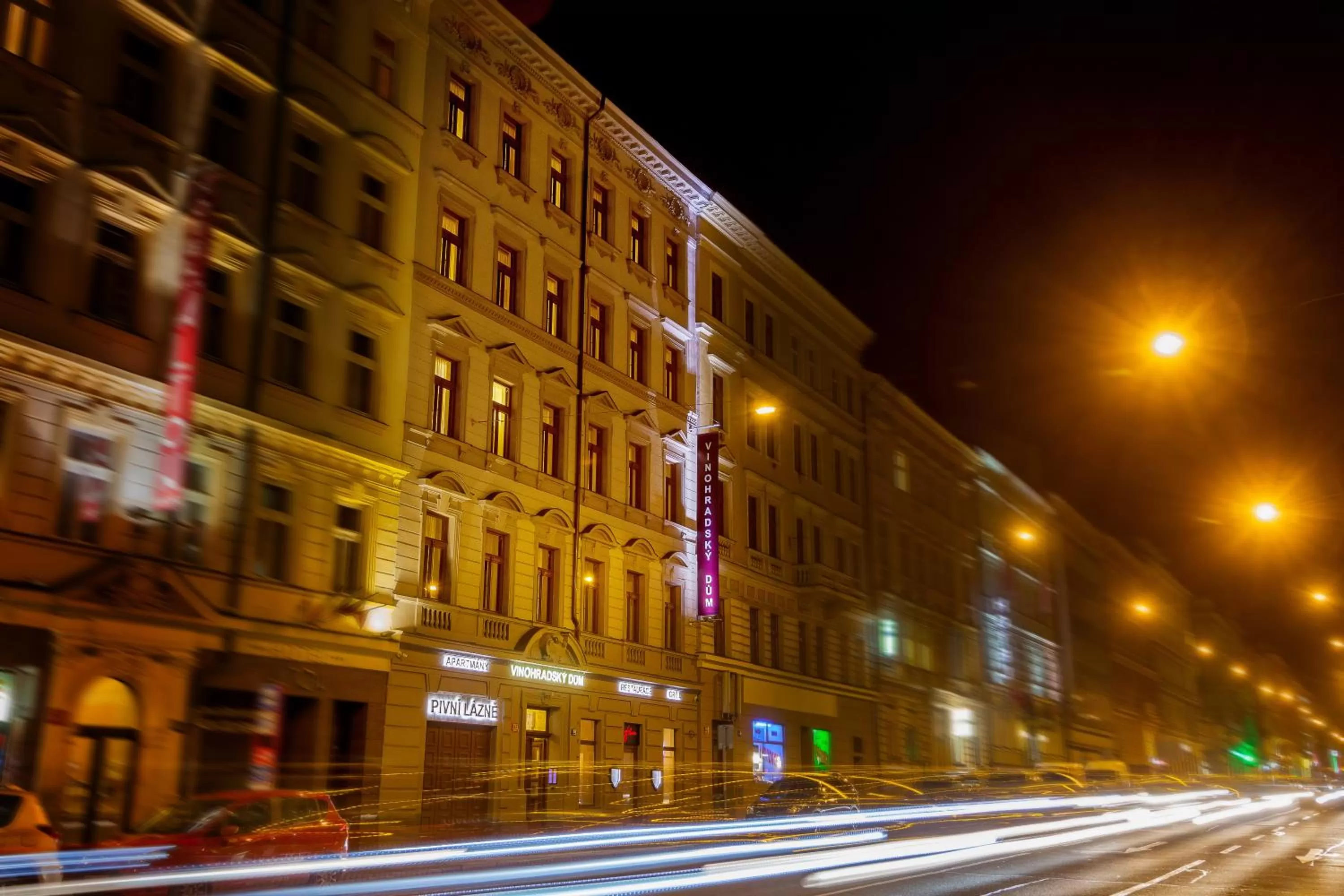 Facade/entrance in VINOHRADSKY DUM Residence