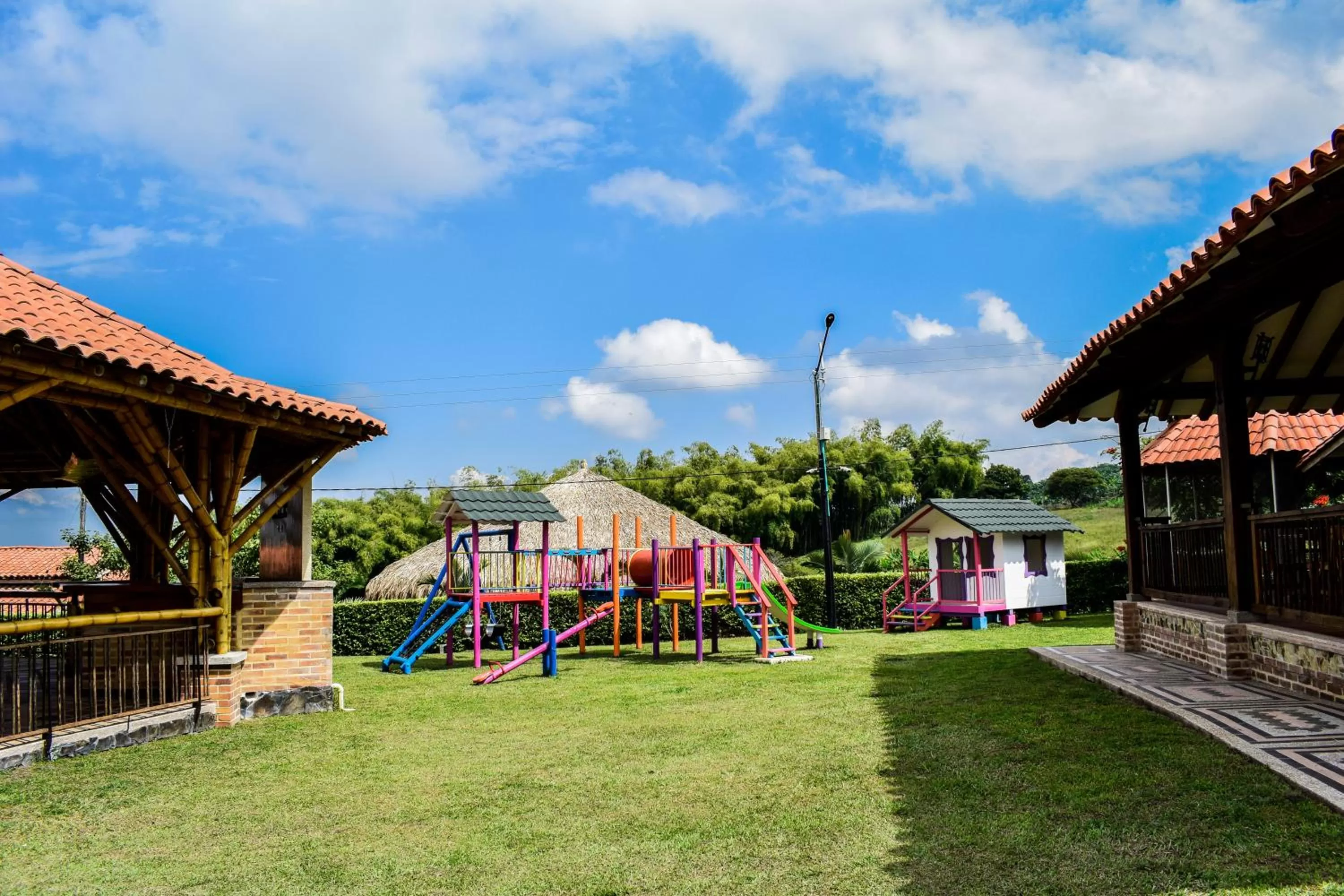 Children play ground in La Victoria Hotel Campestre