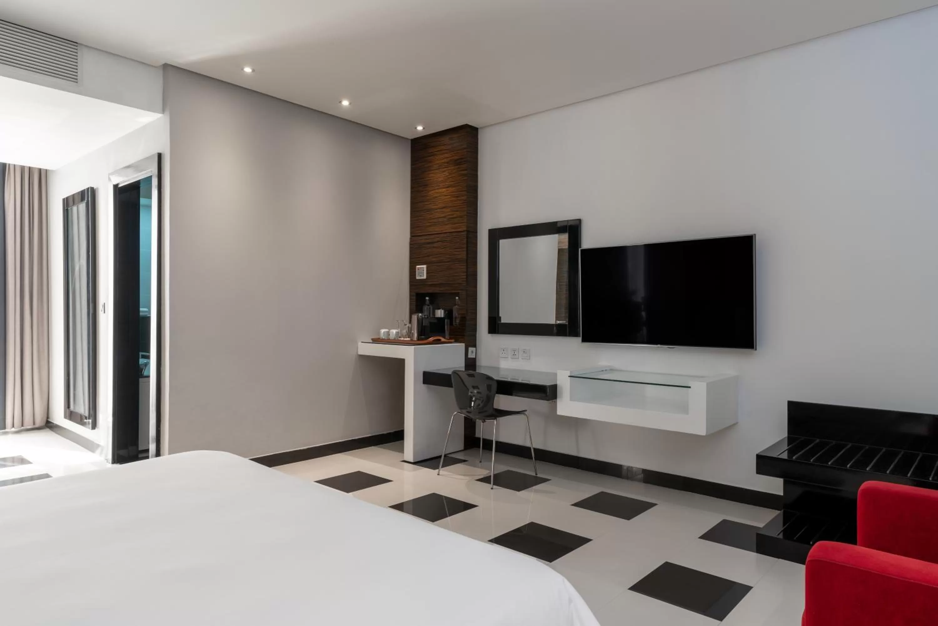 Bed in Radisson Blu Hotel Lusaka